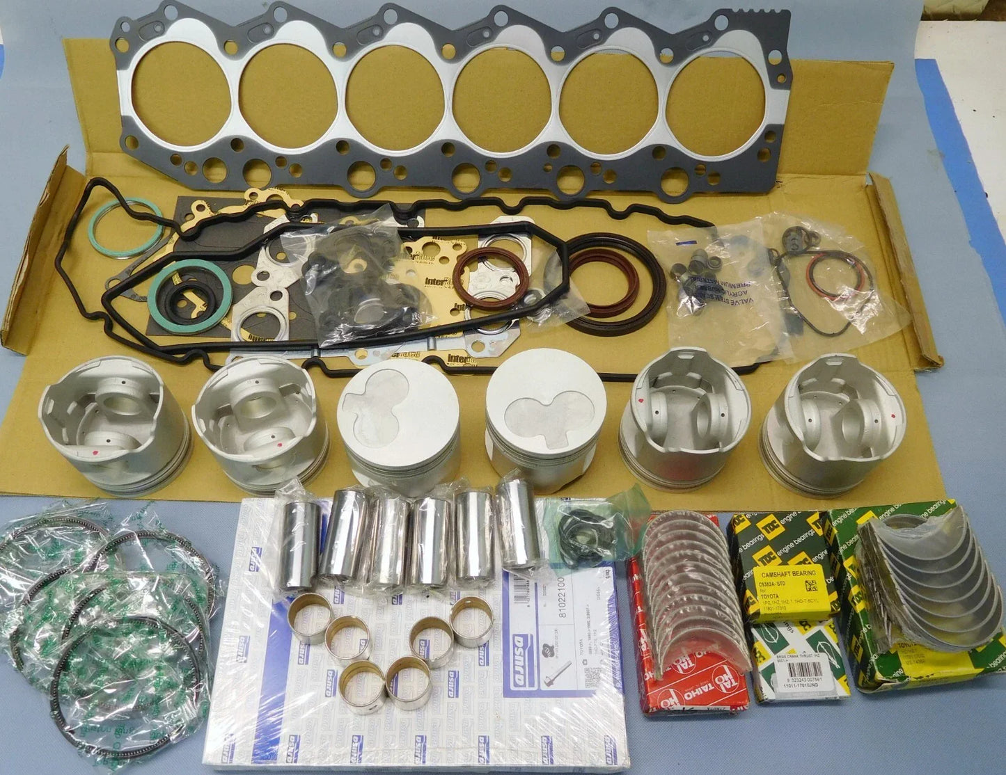 Full Engine Rebuild Kit for Land Cruiser HZJ78 HZJ79 1HZ 4.2 Diesel (1998-)