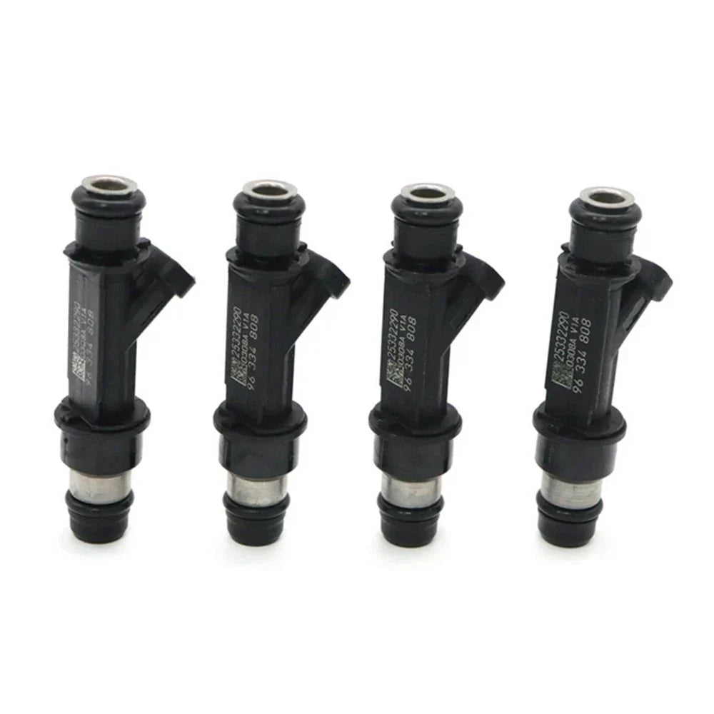 4 Pcs Fuel Injector Nozzle for Chevrolet Aveo, Epica, Daewoo Kalos, Lanos