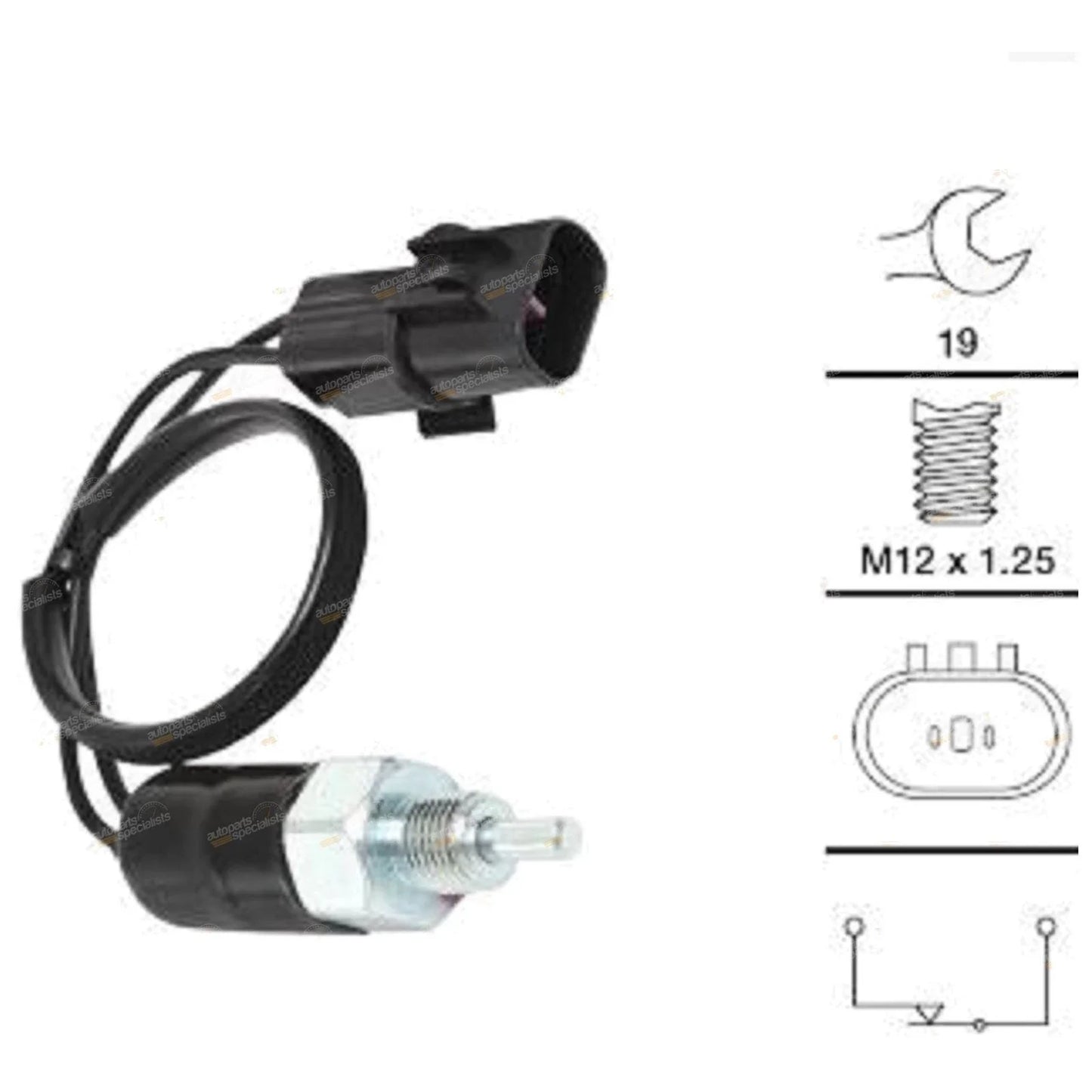Reverse Light Switch for Mitsubishi Pajero NH (1991-1993)