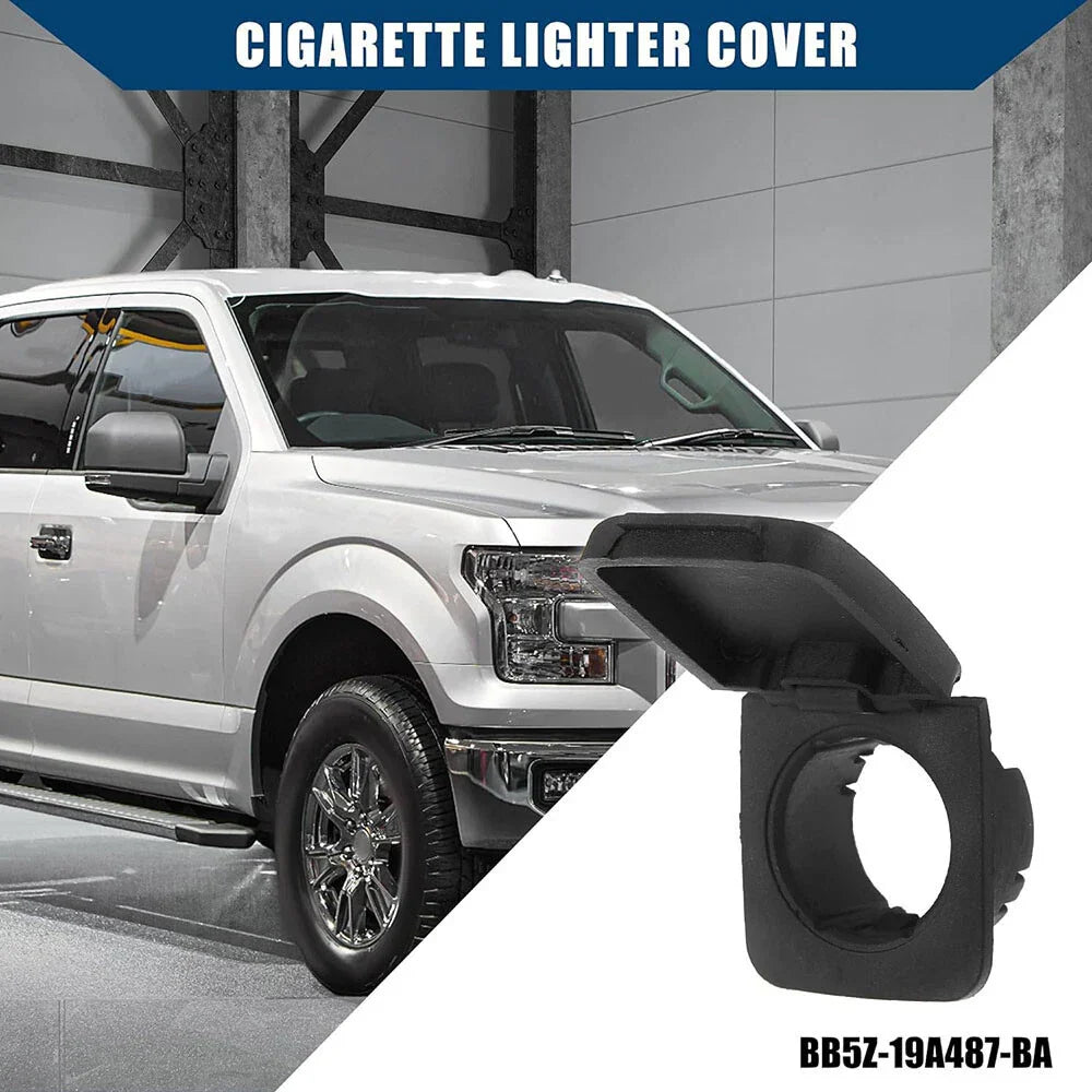 12V Console Power Outlet Cover Cap for Ford Edge Expedition F-150 (2015-2023)