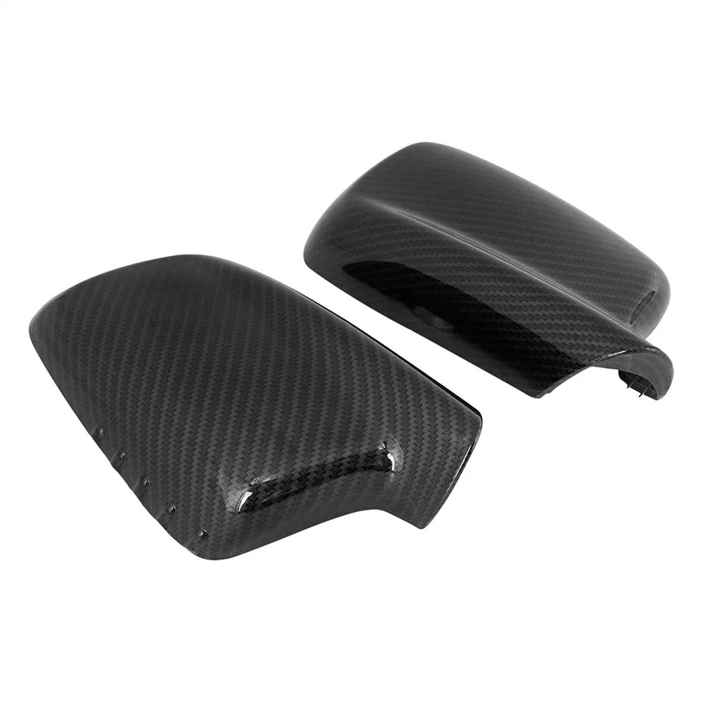 Carbon Fiber Look Side Mirror Covers for BMW 3 7 Series E46 E65 E66 E67
