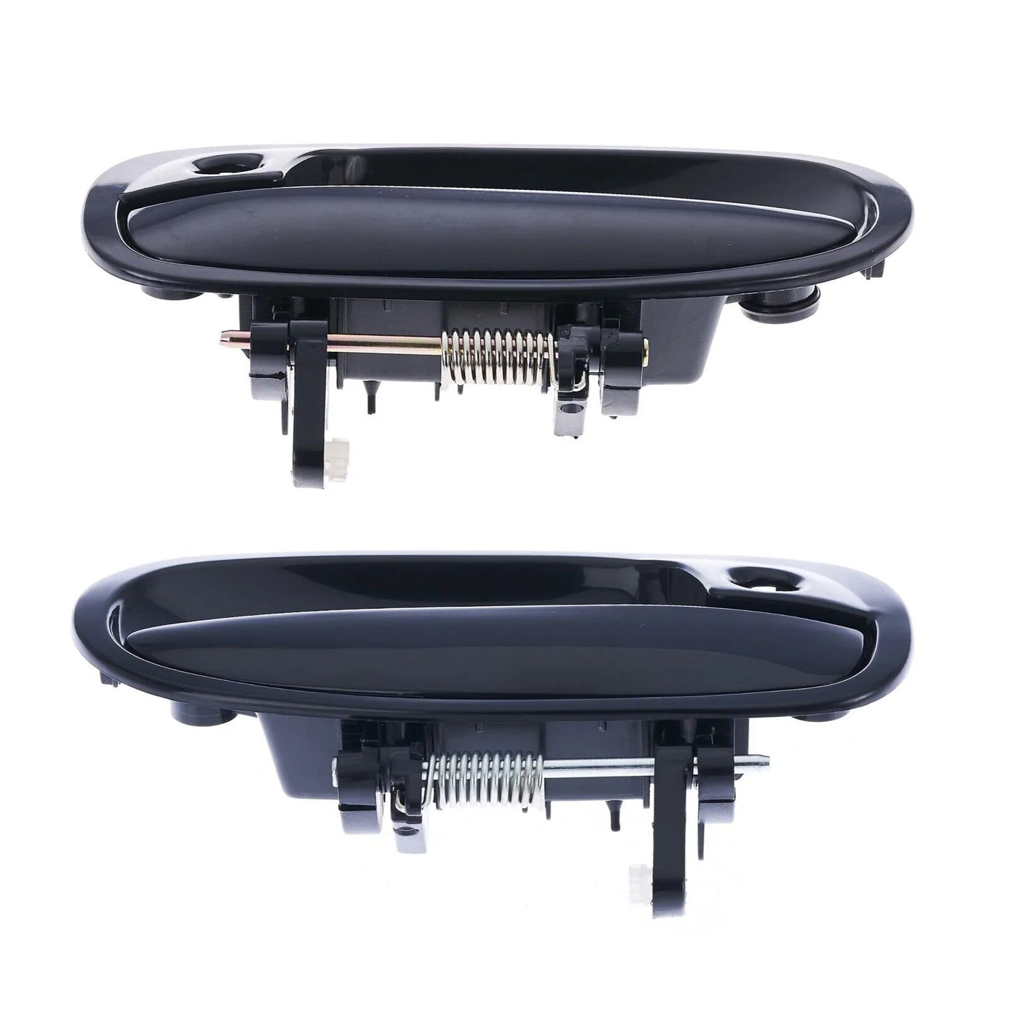 2 x Front Left & Right Outer Door Handle Black for Honda Civic EK (1996–2000)