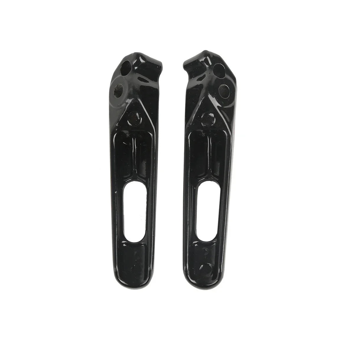 Black Rear Passenger Footrests Pegs for Honda CBR1000RR (2017-2025)