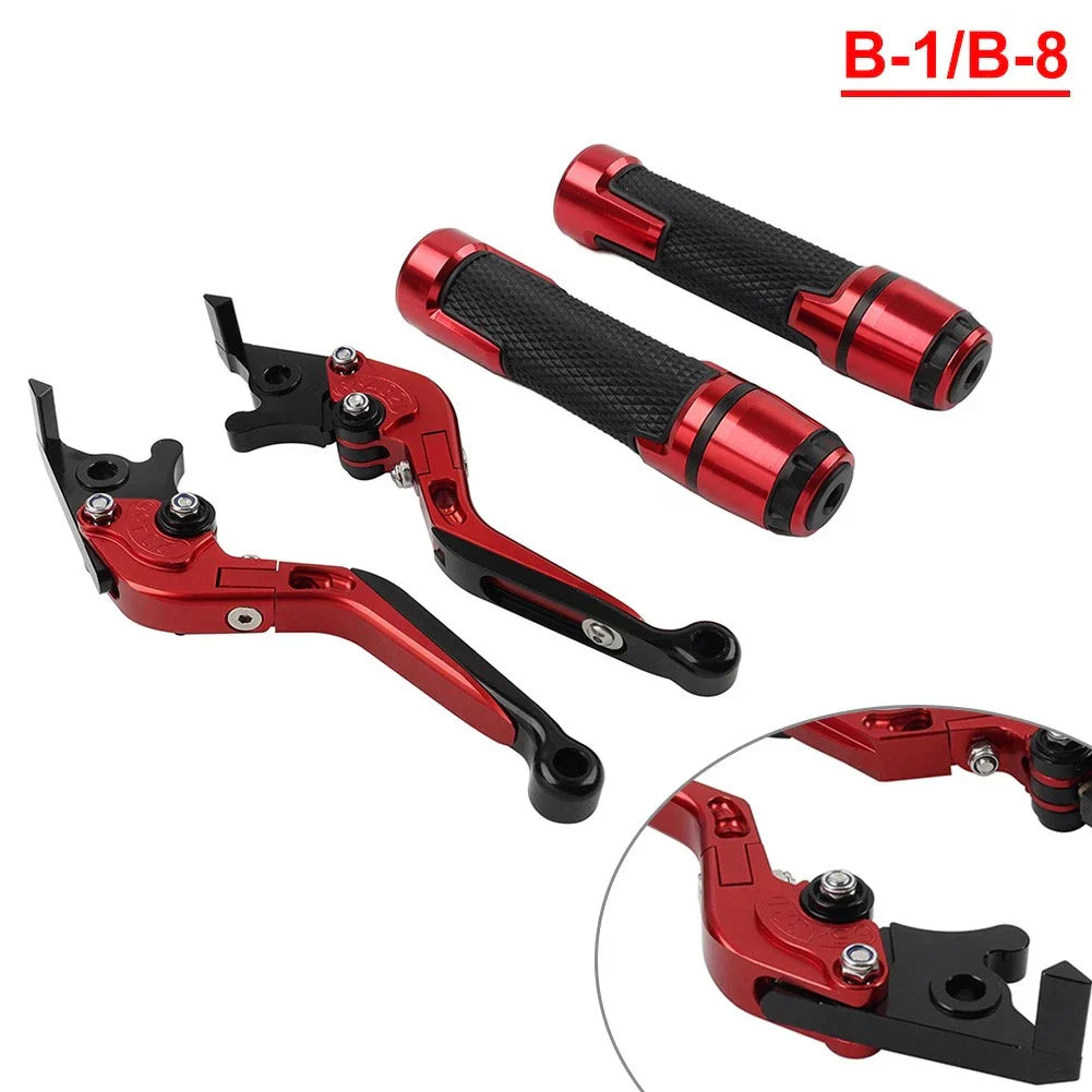 Folding Extendable Brake Clutch Lever Grip Set for BMW F800R (2009-2018)