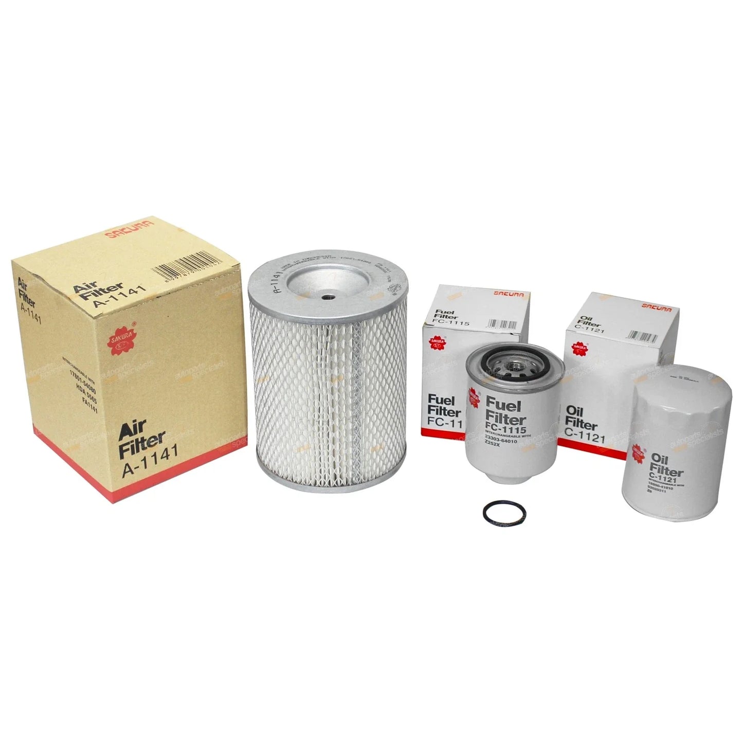 Air Oil Fuel Filter for Hilux LN85 (1988–1994)