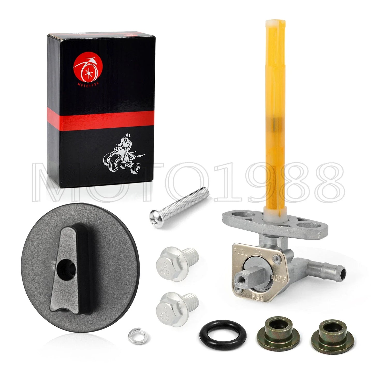 Fuel Petcock Lever Valve Screw Washer for Honda 400EX Sportrax (1999–2008)