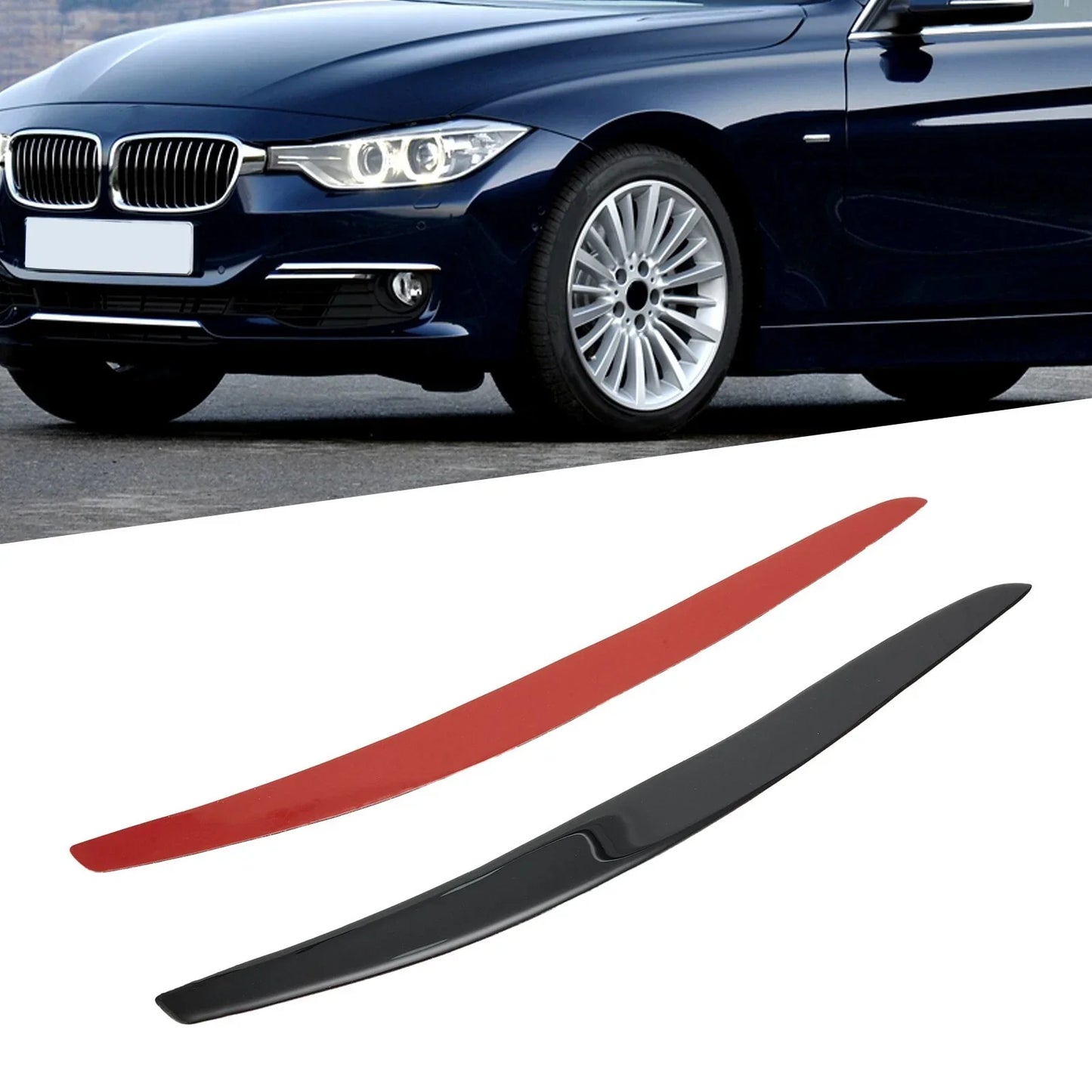 Carbon Fiber Eyebrows 2 x Eyebrows for BMW 3 Series (2006–2013)