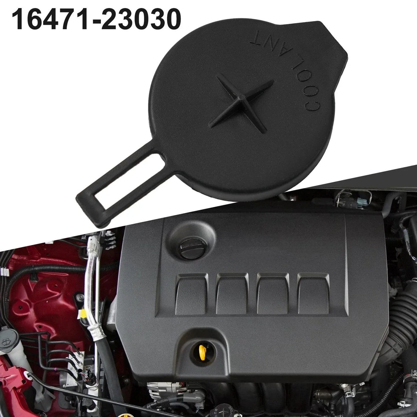 Engine Coolant Reservoir Cap for Toyota Corolla/Yaris (2014–2019)