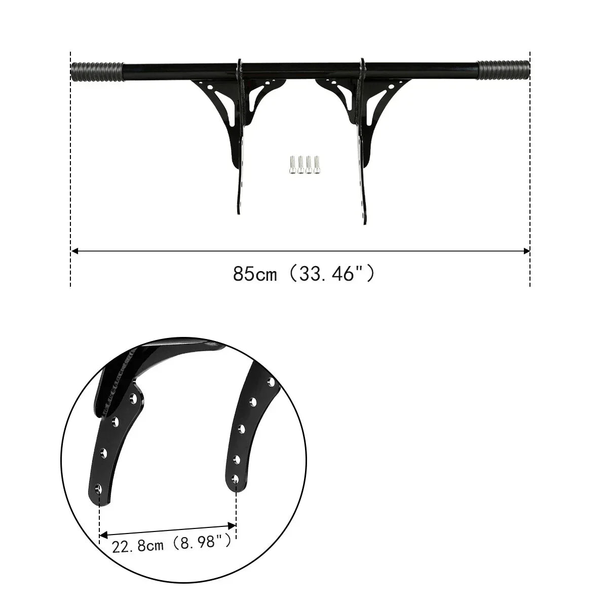 Engine Guard Crash Bar Foot Peg for Harley Softail Street Bob (2018-2025)