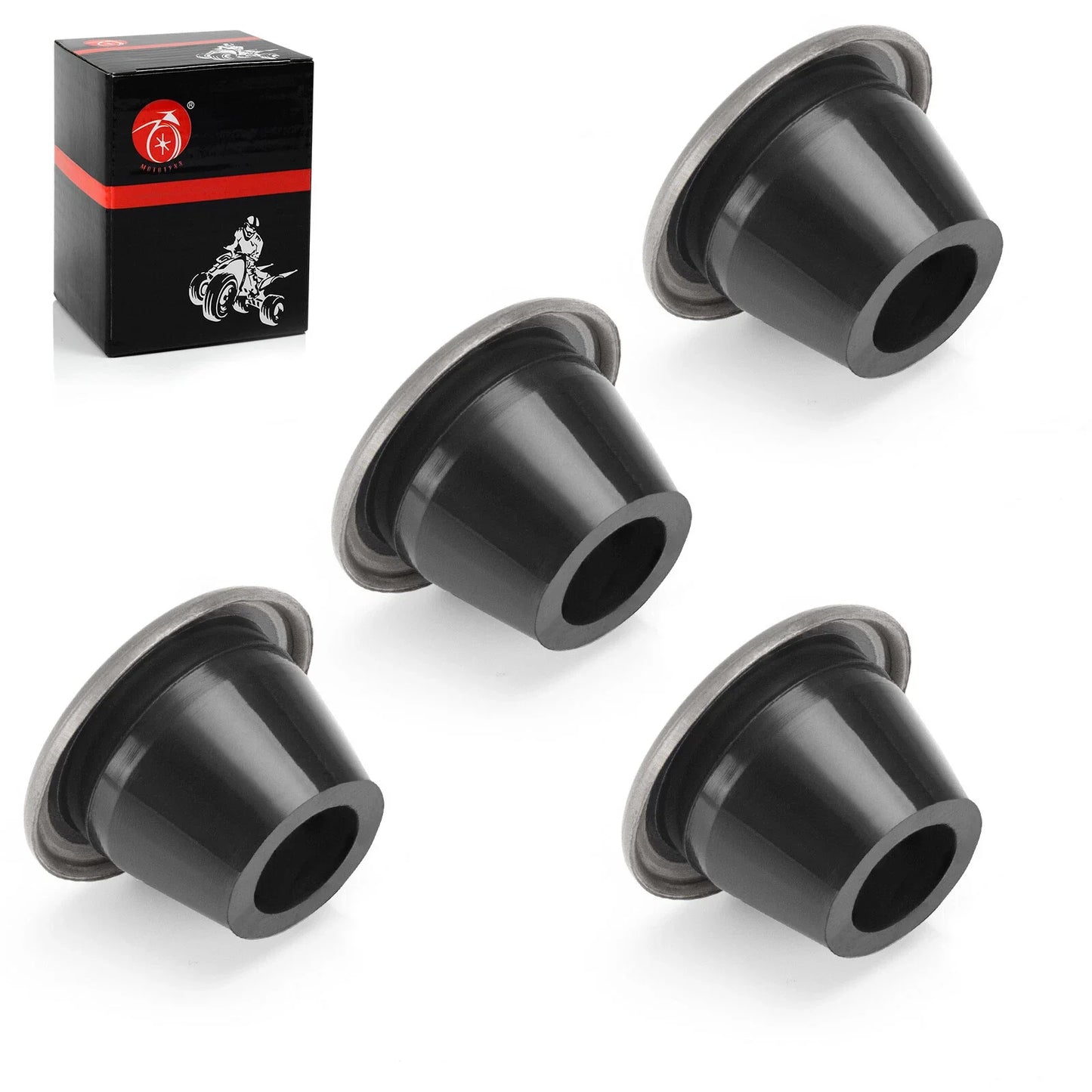 Handlebar Rubber Mount Bushings for Honda CR125R CR250R CR500R CRF250R CRF250X (1985–2024)