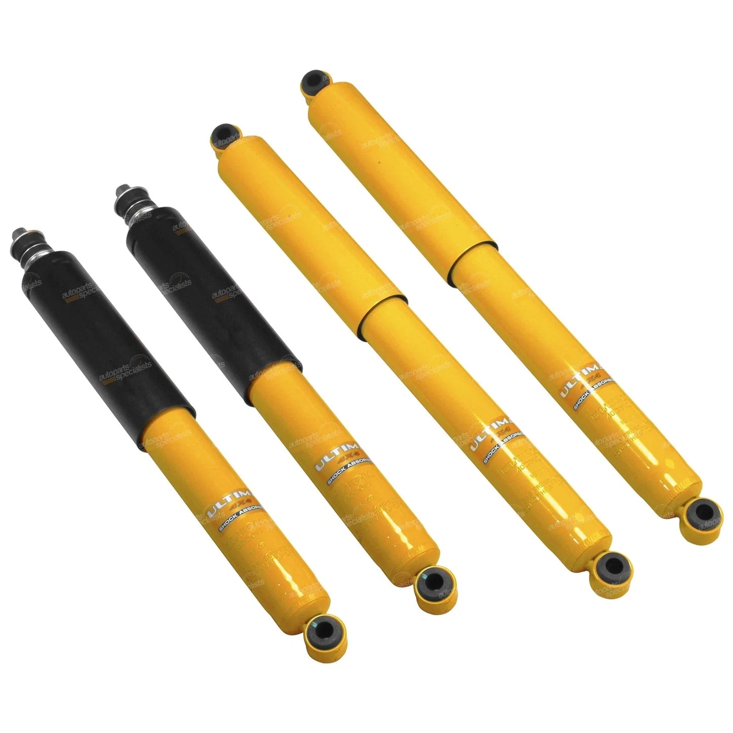 4 Extended Gas Shock Absorber Set for Toyota Hilux LN46 RN36 4x4 (1979–1983)