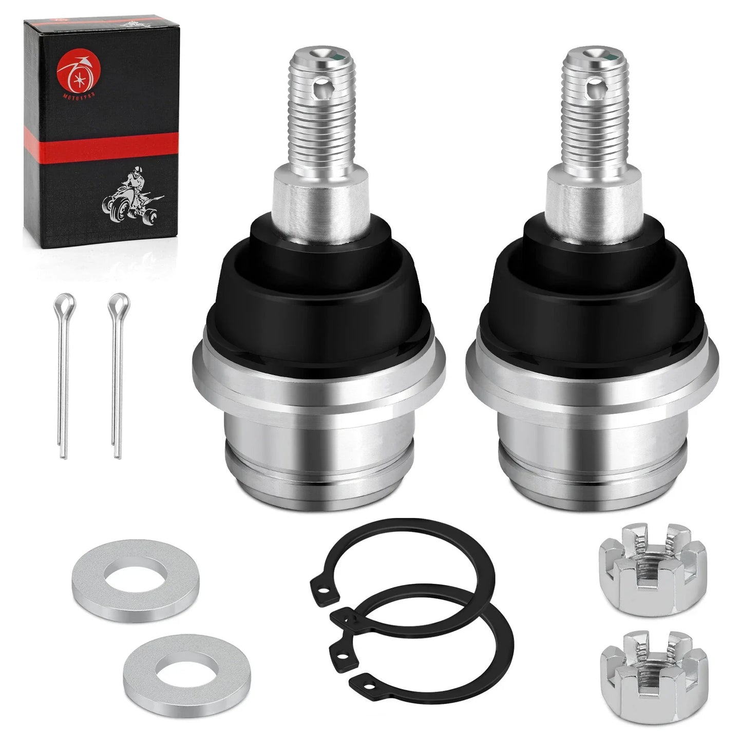 2 x Front Upper Ball Joints for Honda Pioneer 1000 (2016–2022)