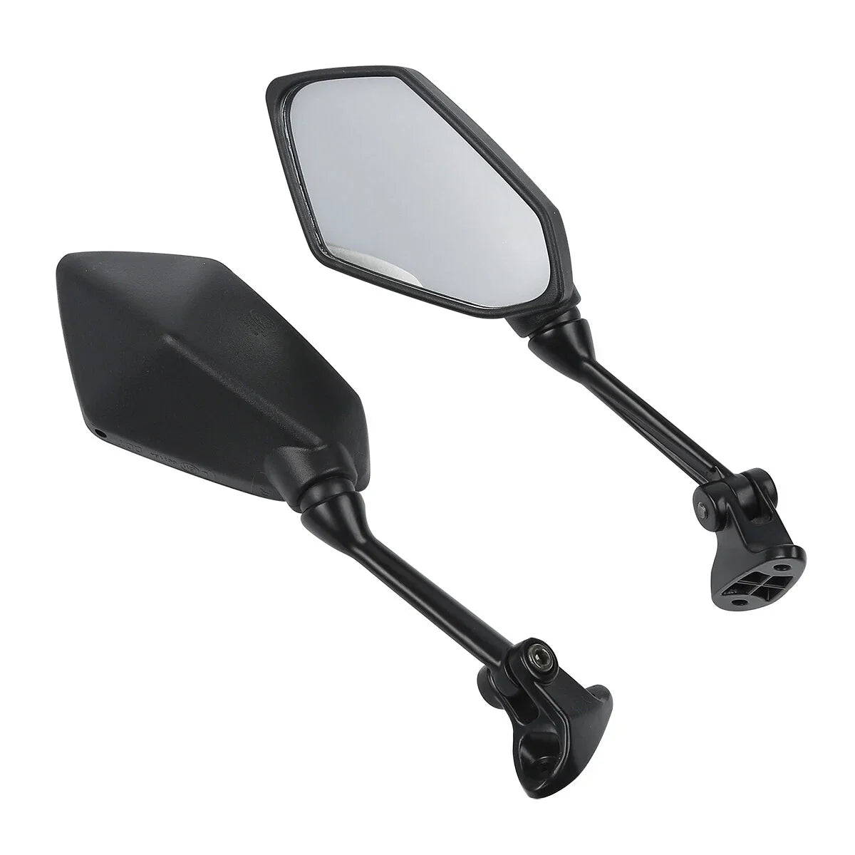 Black Rearview Mirrors for Kawasaki Ninja ZX6R ZX-6R (2009-2012)