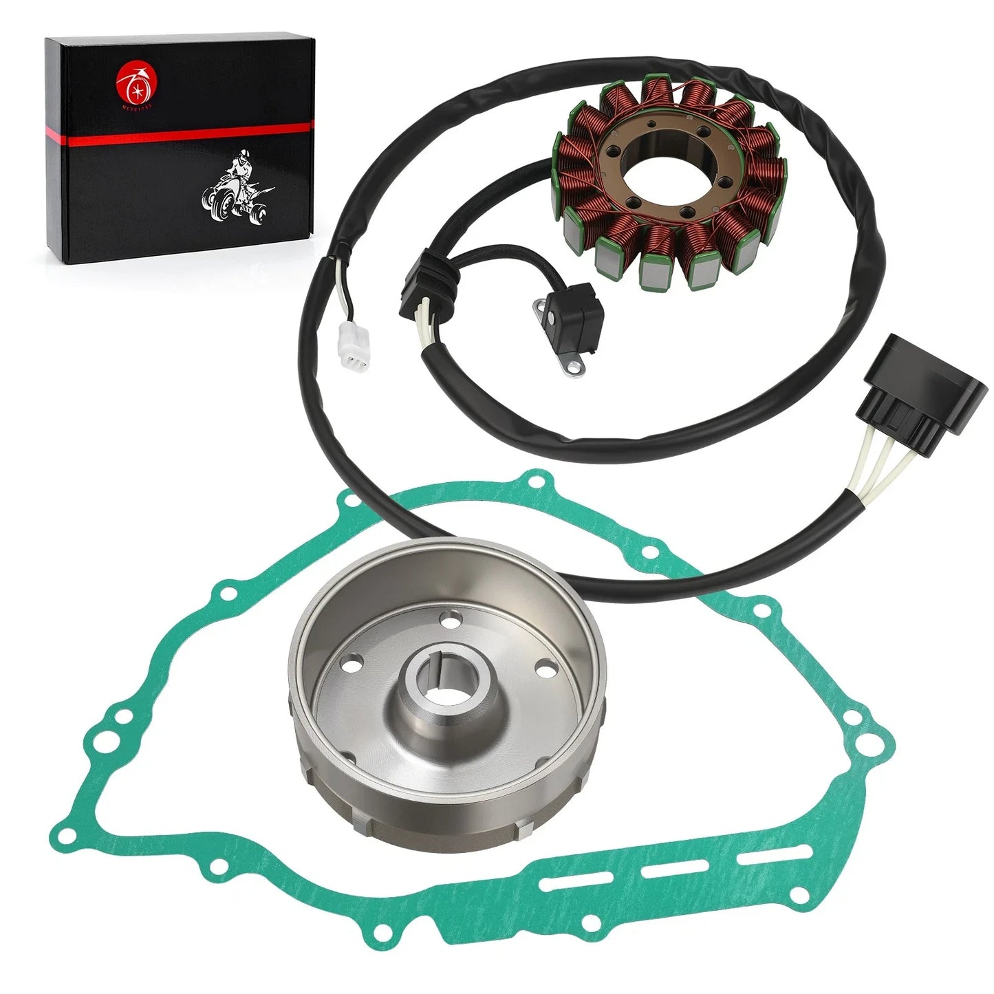 Flywheel Stator w/Gasket for Yamaha Grizzly 700 YFM700 (2007–2008)