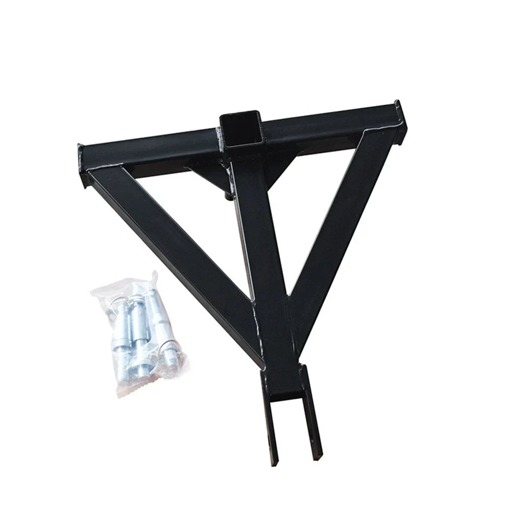 Heavy Duty 3-Point 2" Receiver Trailer Hitch for Cat. 1 Tractor