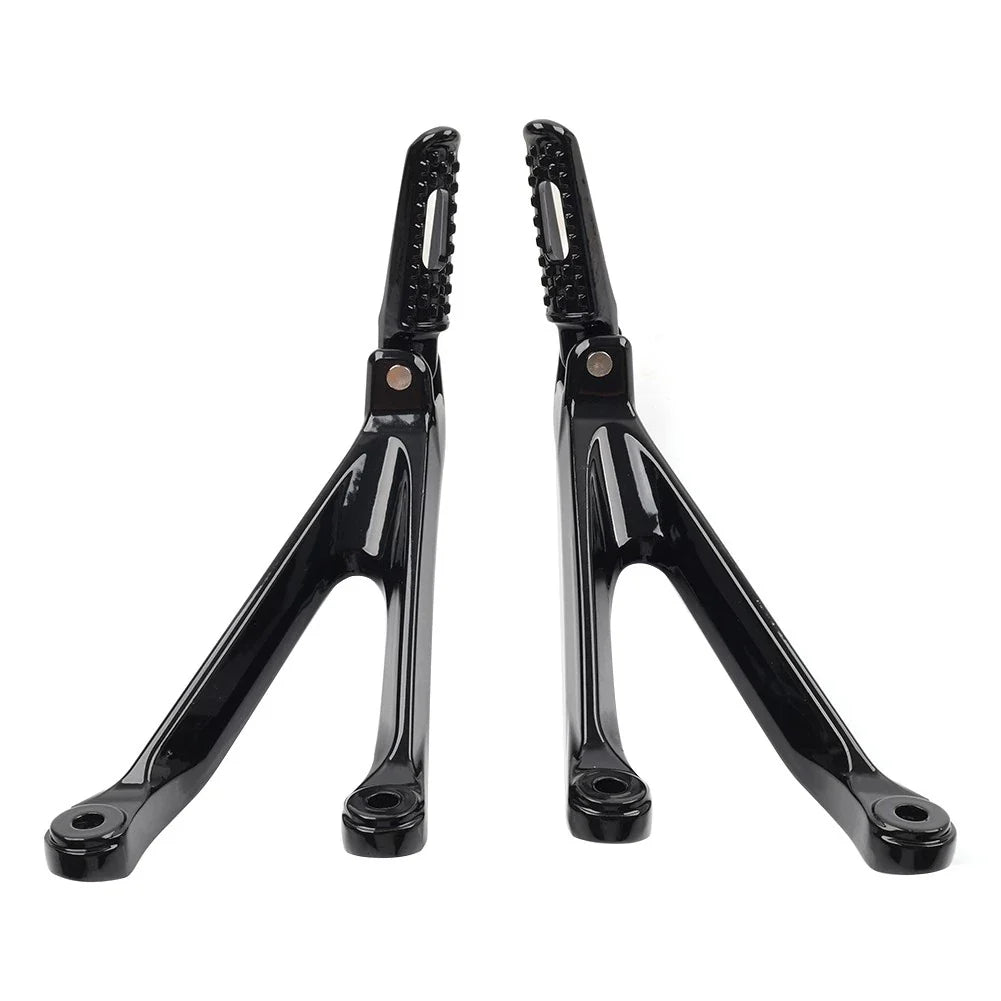 Black Rear Passenger Footrests Pegs for Honda CBR1000RR (2008-2016)