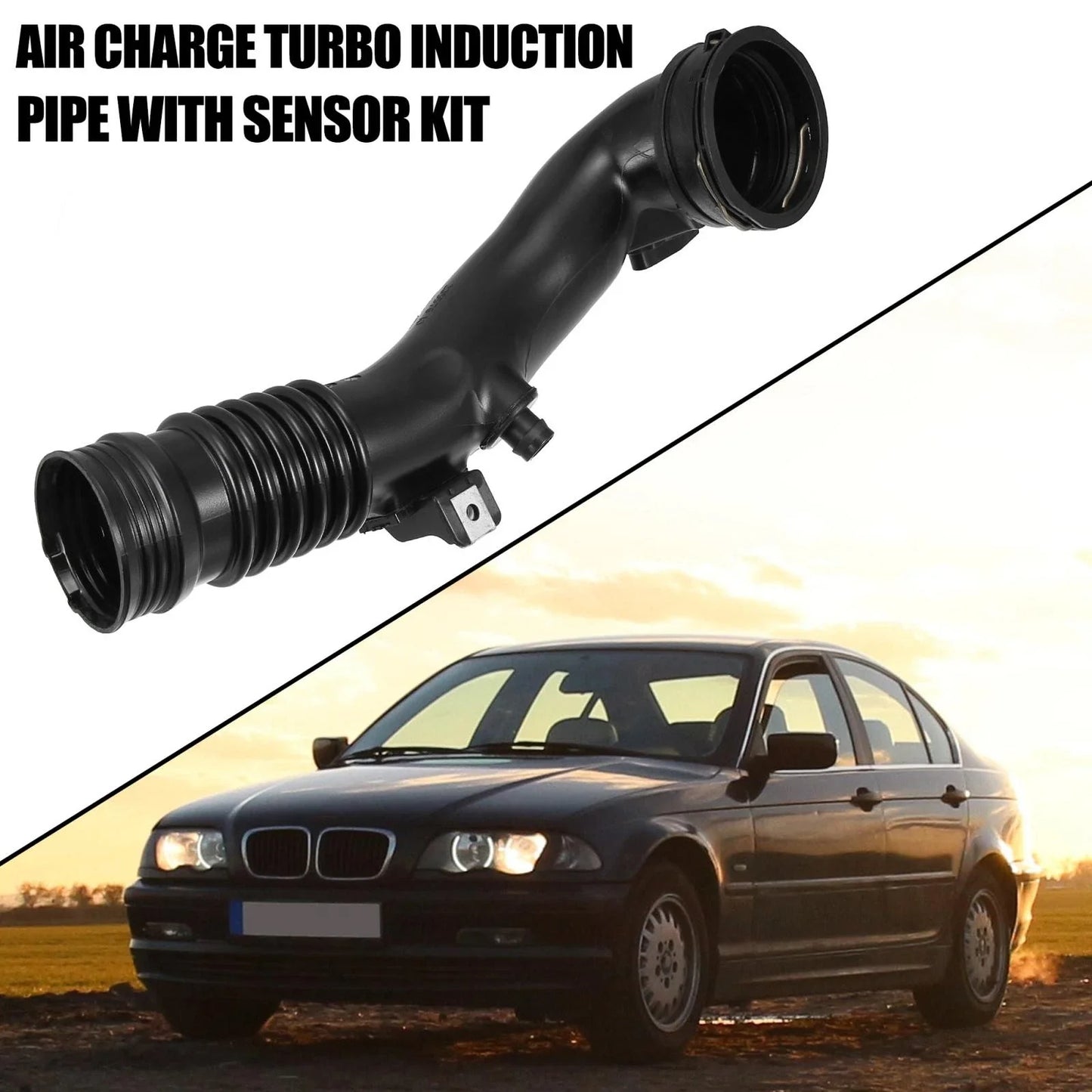 Air Charge Turbo Induction Pipe with Sensor Kit for BMW X5 (2012-2013)