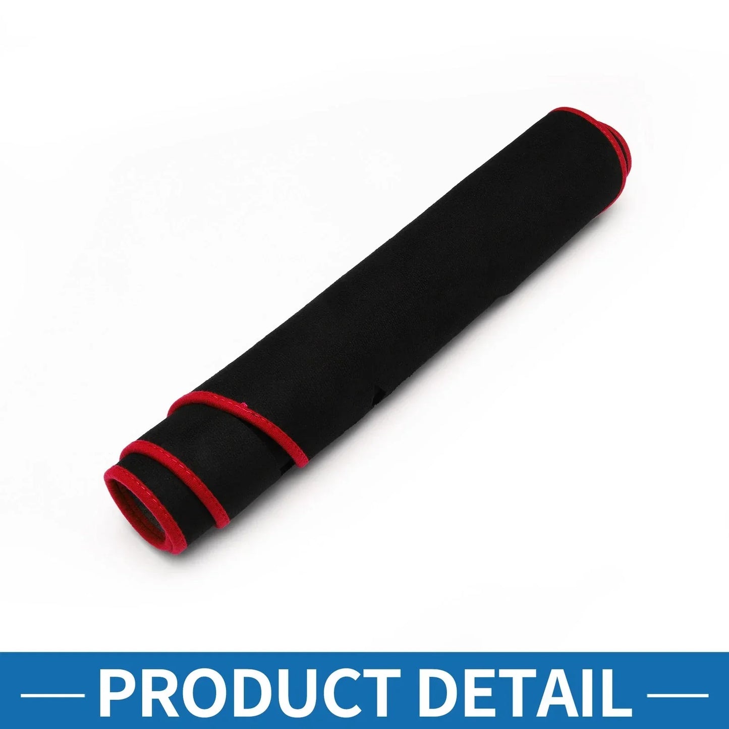 Dashboard Cover Mat for Dodge Challenger Accessories 2015-2024 Black Red