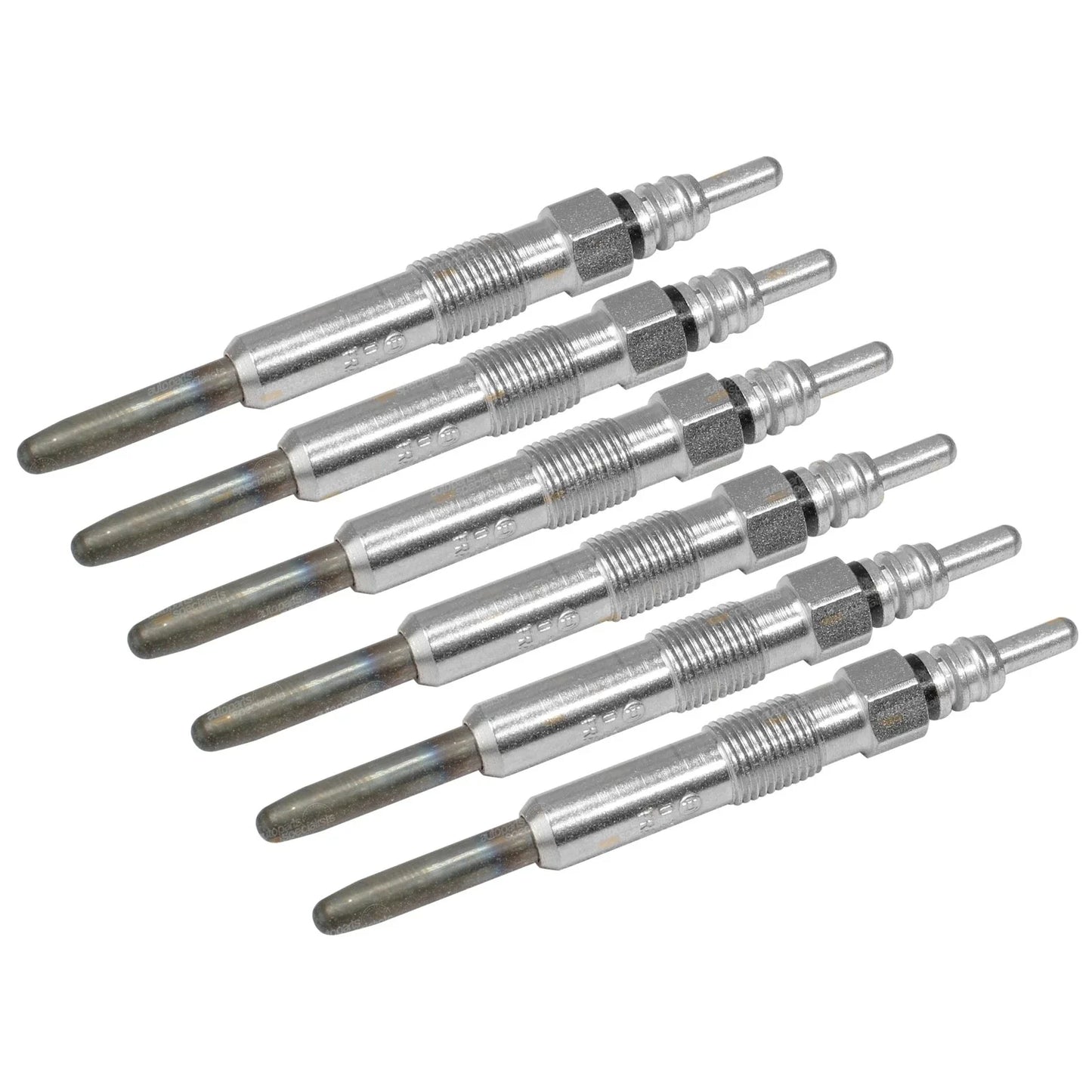 Set of 6 Glow Plugs for BMW X3 E83 3.0L M57TUD30 Diesel Engine (2005-2011)