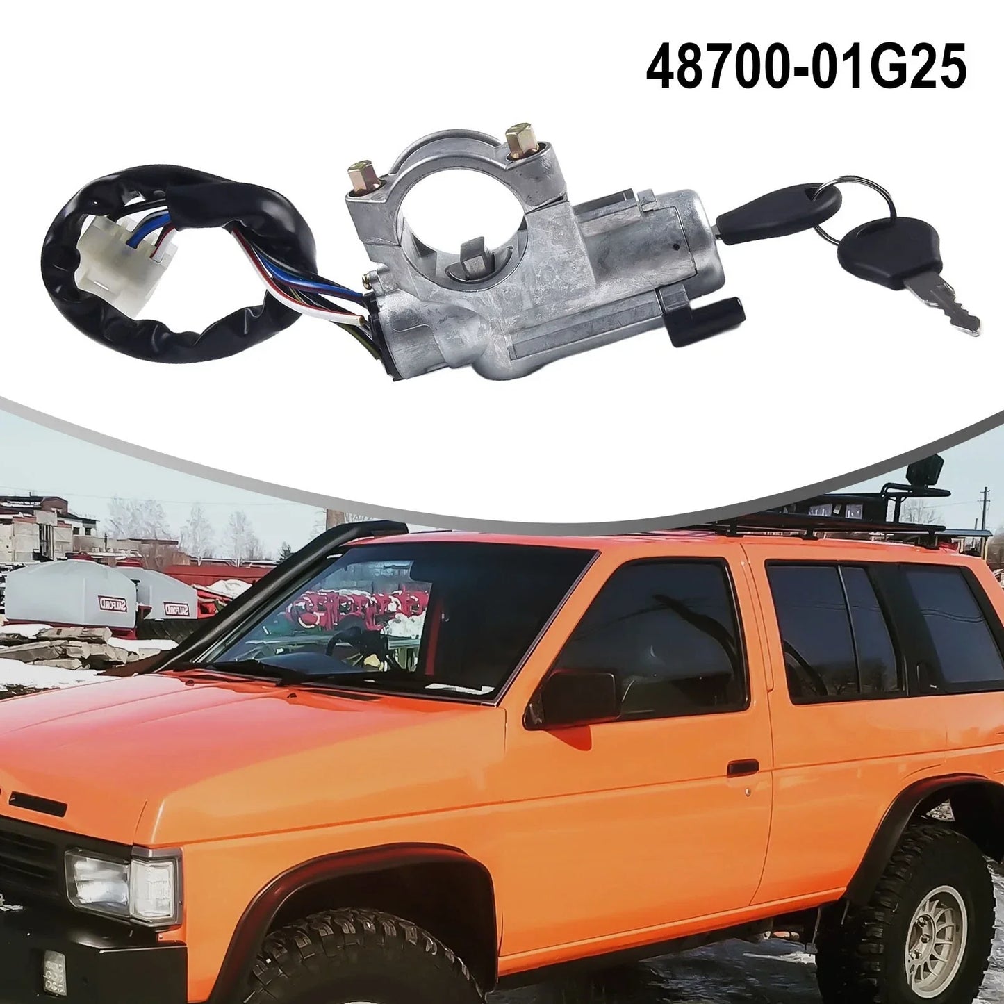 Lock Cylinder Ignition Switch 1 x Metal
