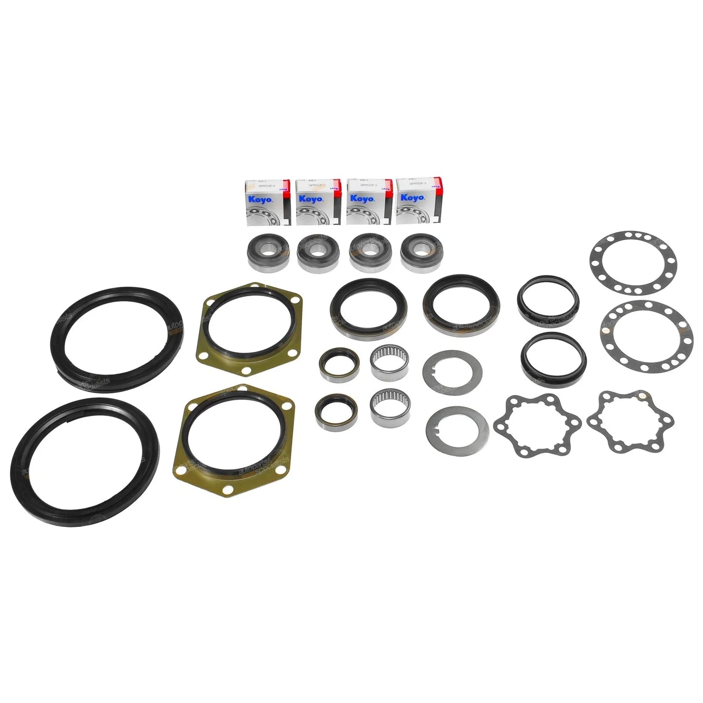 Swivel Hub King Pin Rebuild Jap Bearings Kit Nissan Safari GR Y60 (1987-1997)