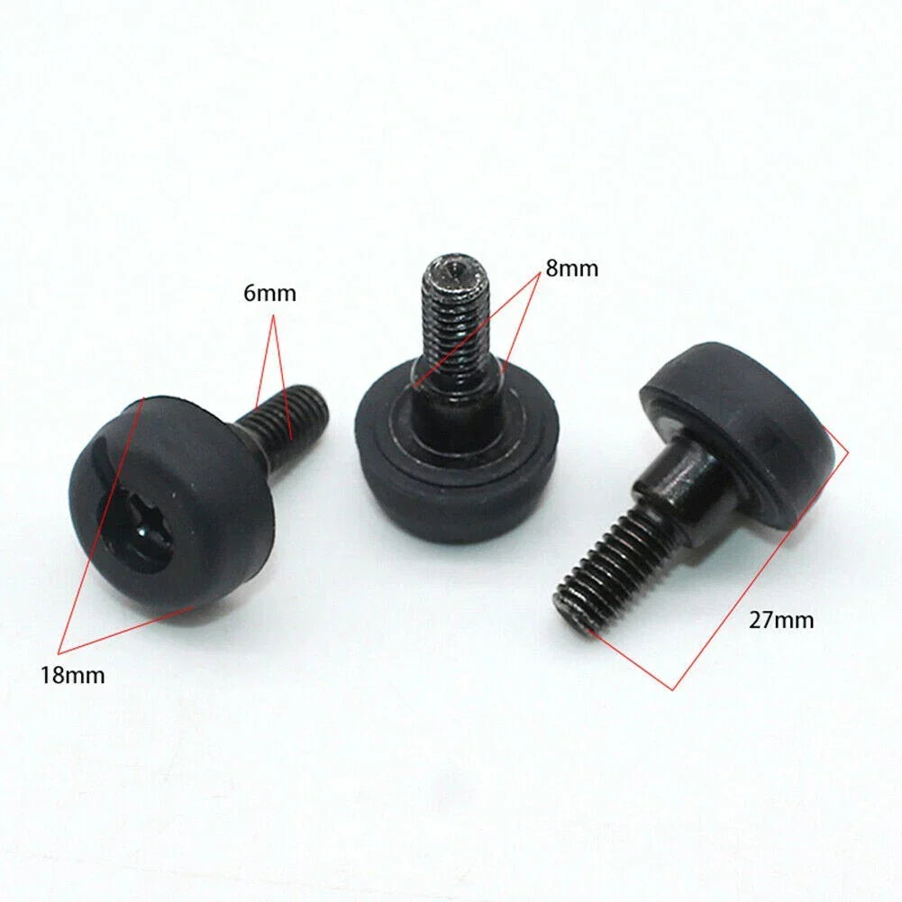 2 x Car Hood Bumper Stop Screw Rubber Buffer Cap for Toyota