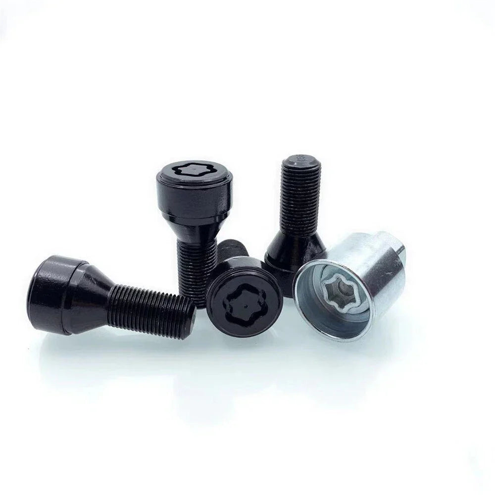 Anti-Theft Wheel Lock Set Lug Nuts for BMW M14*1.25