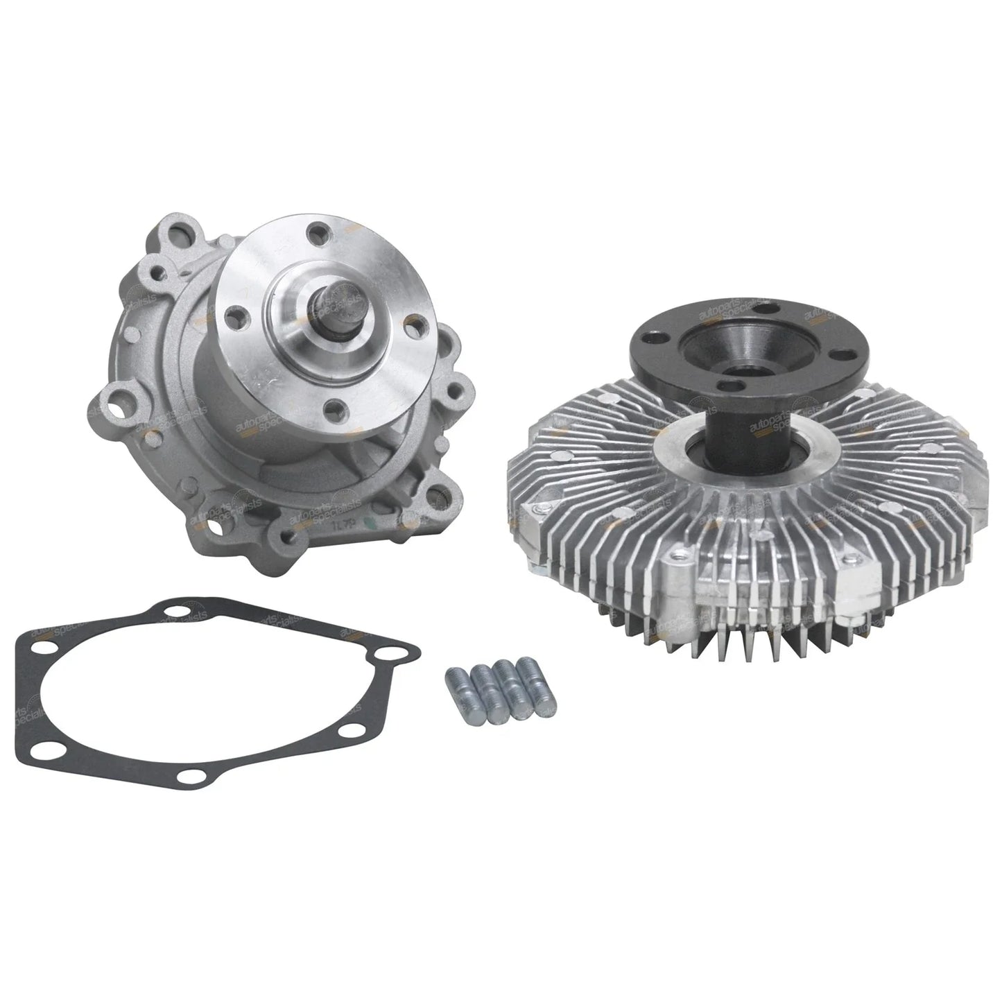 Viscous Fan Clutch Hub + Water Pump for Toyota Hilux LN85 (1989–1991)