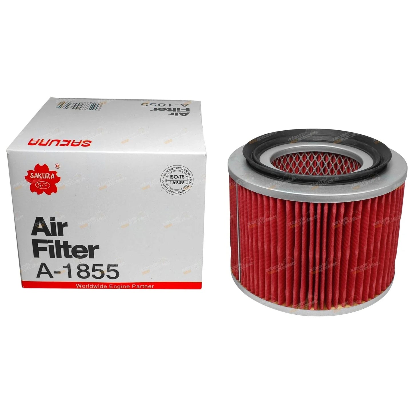 Round Air Filter for Nissan Patrol GU 6cyl RD28Ti 2.8L (1997-2000)