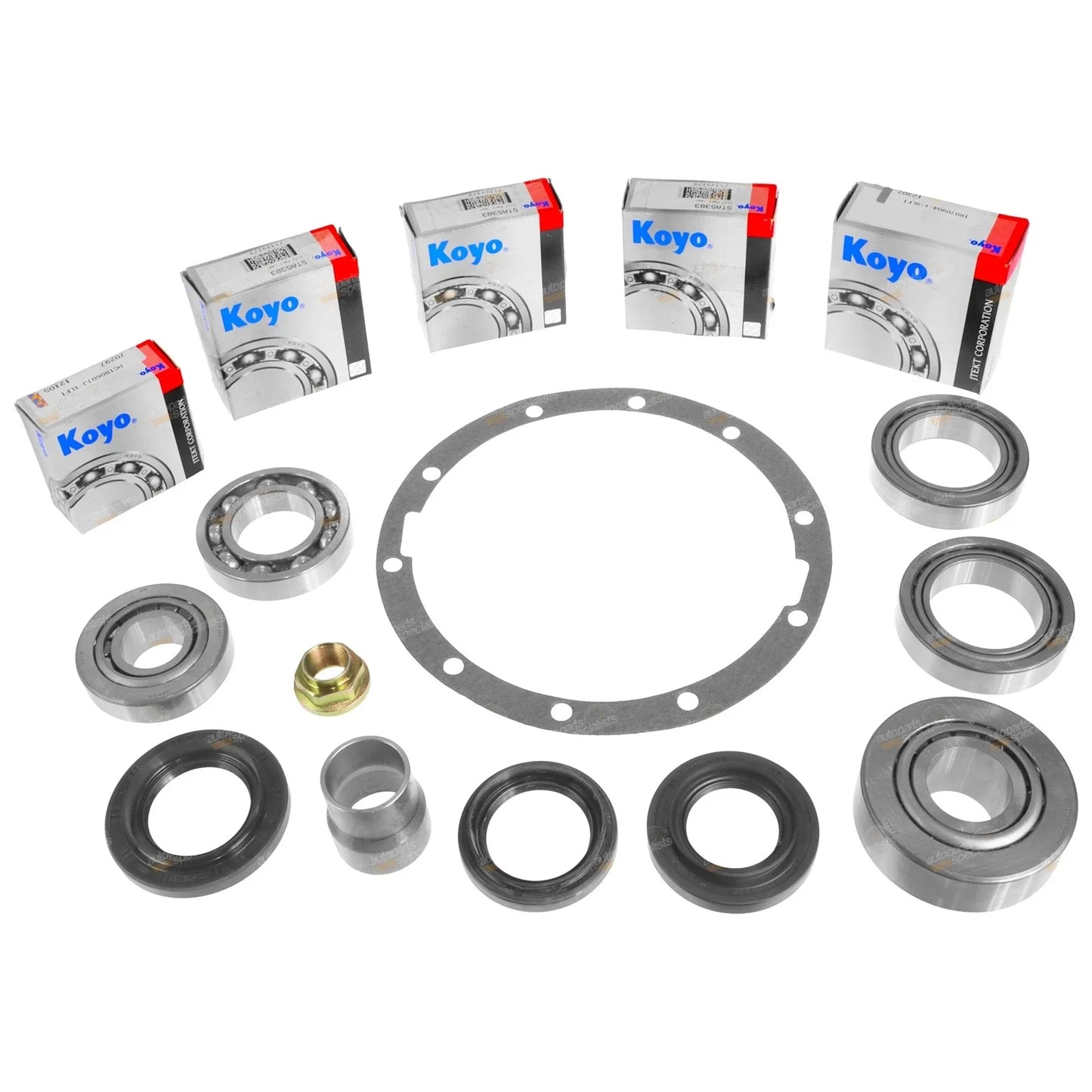 Front Diff Bearing & Seal Repair for Prado 120 GRJ120/KDJ120/RZJ120 (2002–2009)