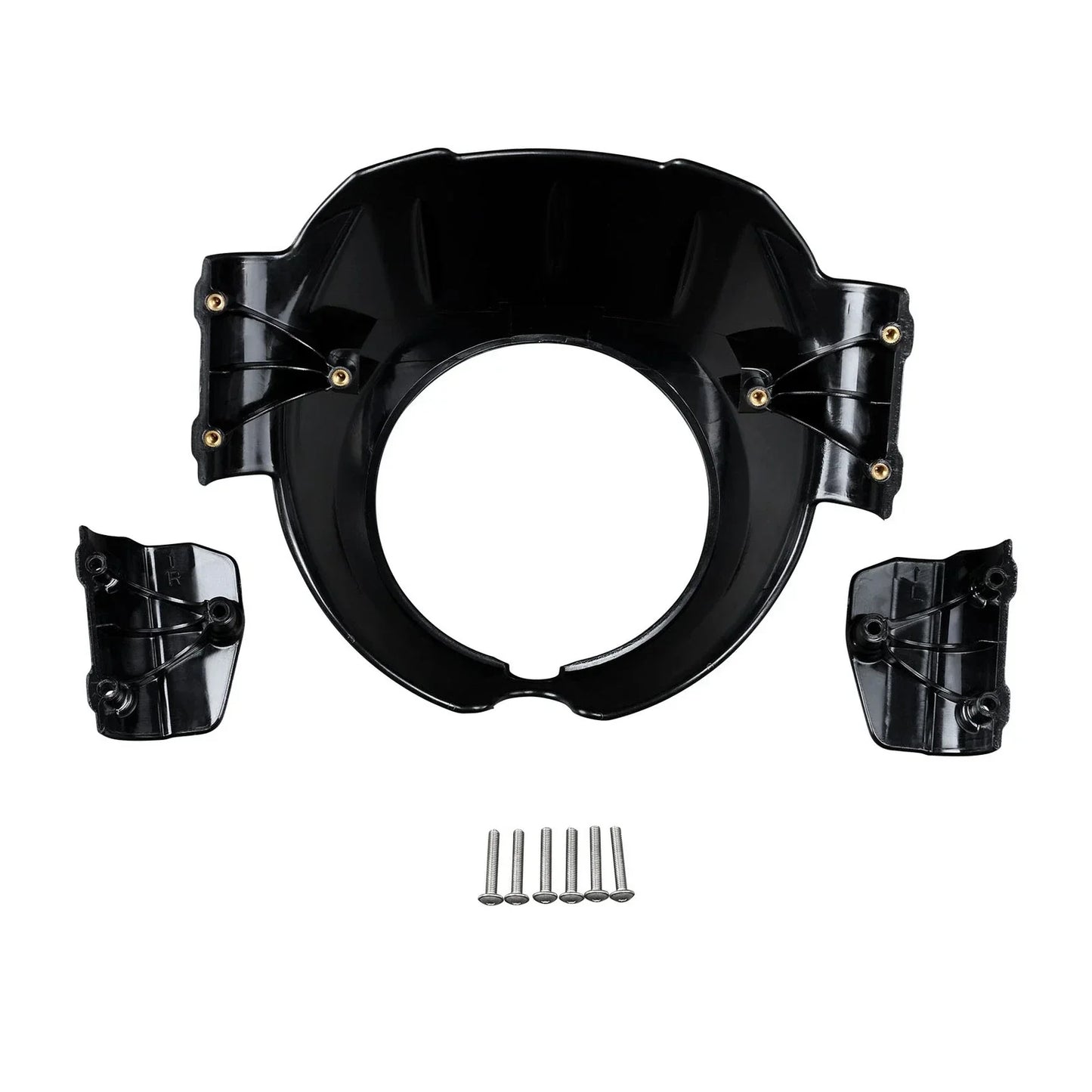 Vivid Black Headlight Fairing Cover for Indian Scout Sixty Bobber Classic (2016-2023)