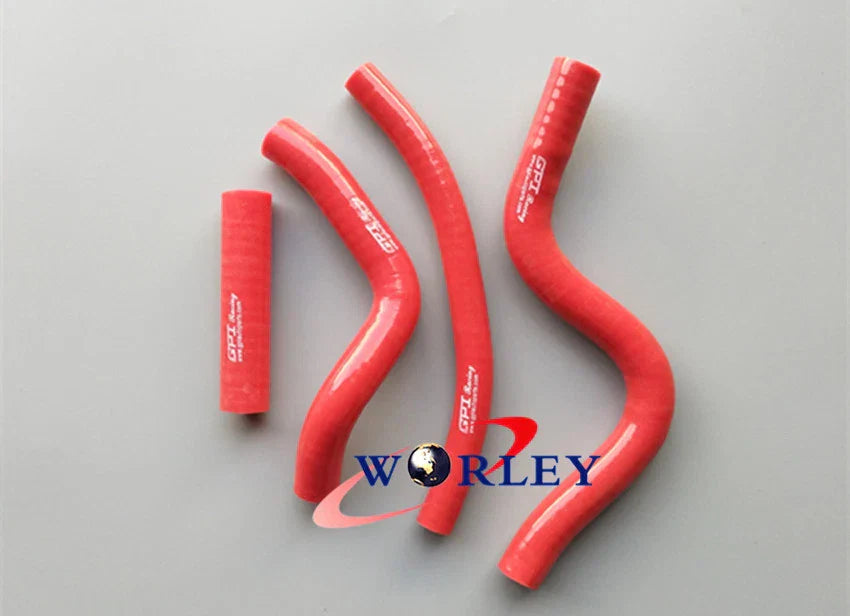 Silicone Radiator Hose RED for Suzuki RM250 (1992)