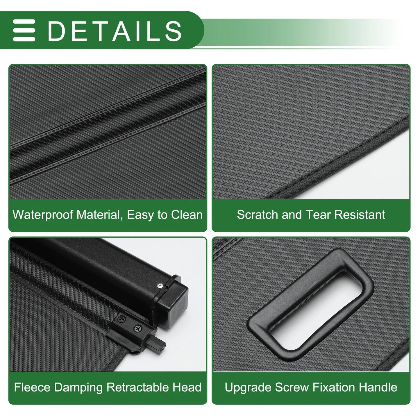 Car Trunk Retractable Cargo Cover for BMW X2 (2018-2023)