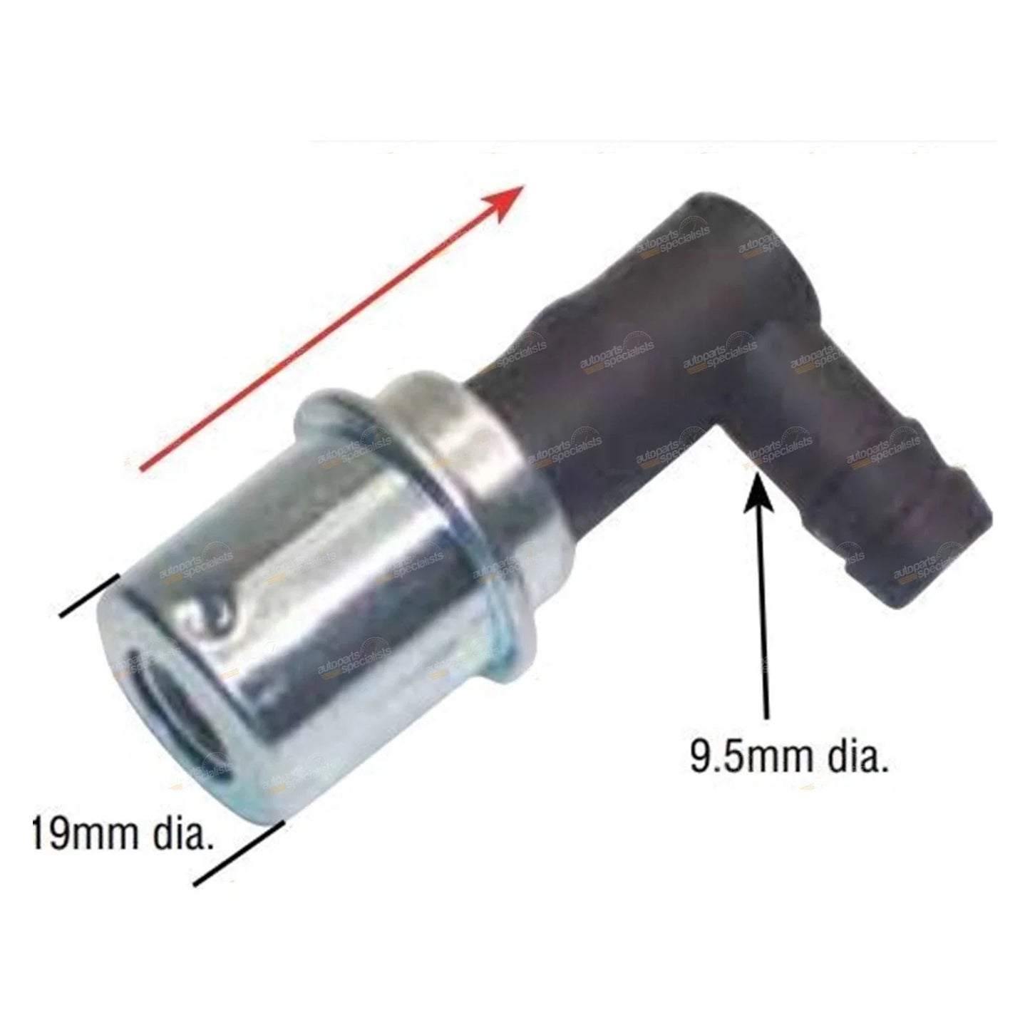 PCV Valve for Ford Fairlane NA NC NF NL LTD DA DC DF DL 6cyl V8