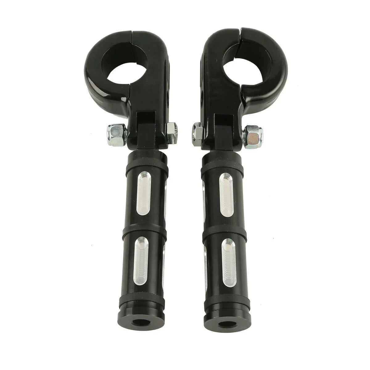 1 1/4" Highway Bar Footpeg Pegs Clamps for Harley Touring Sportster Softail