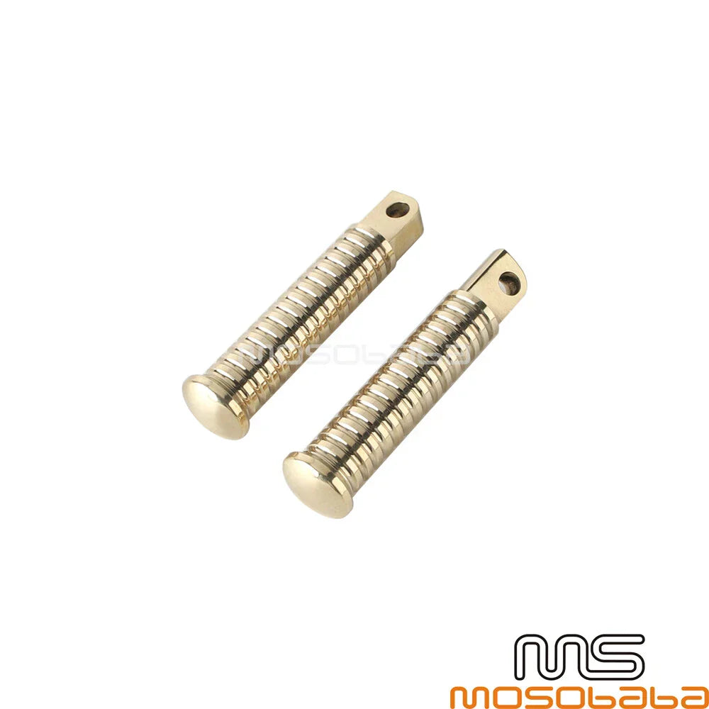 Brass Foot Pegs for Harley Sportster XL 883 (1997-2019)