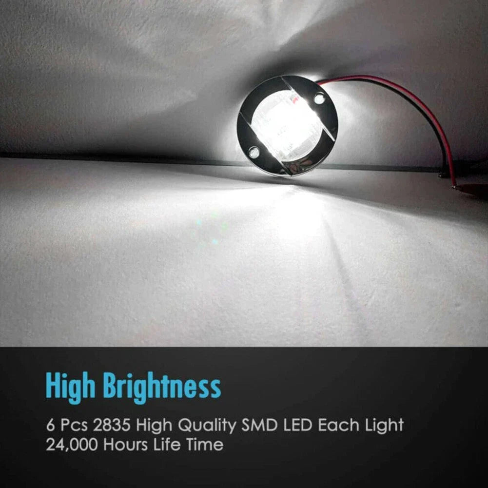 LED Stern Lights 3-Inch Cockpit Light for Marine