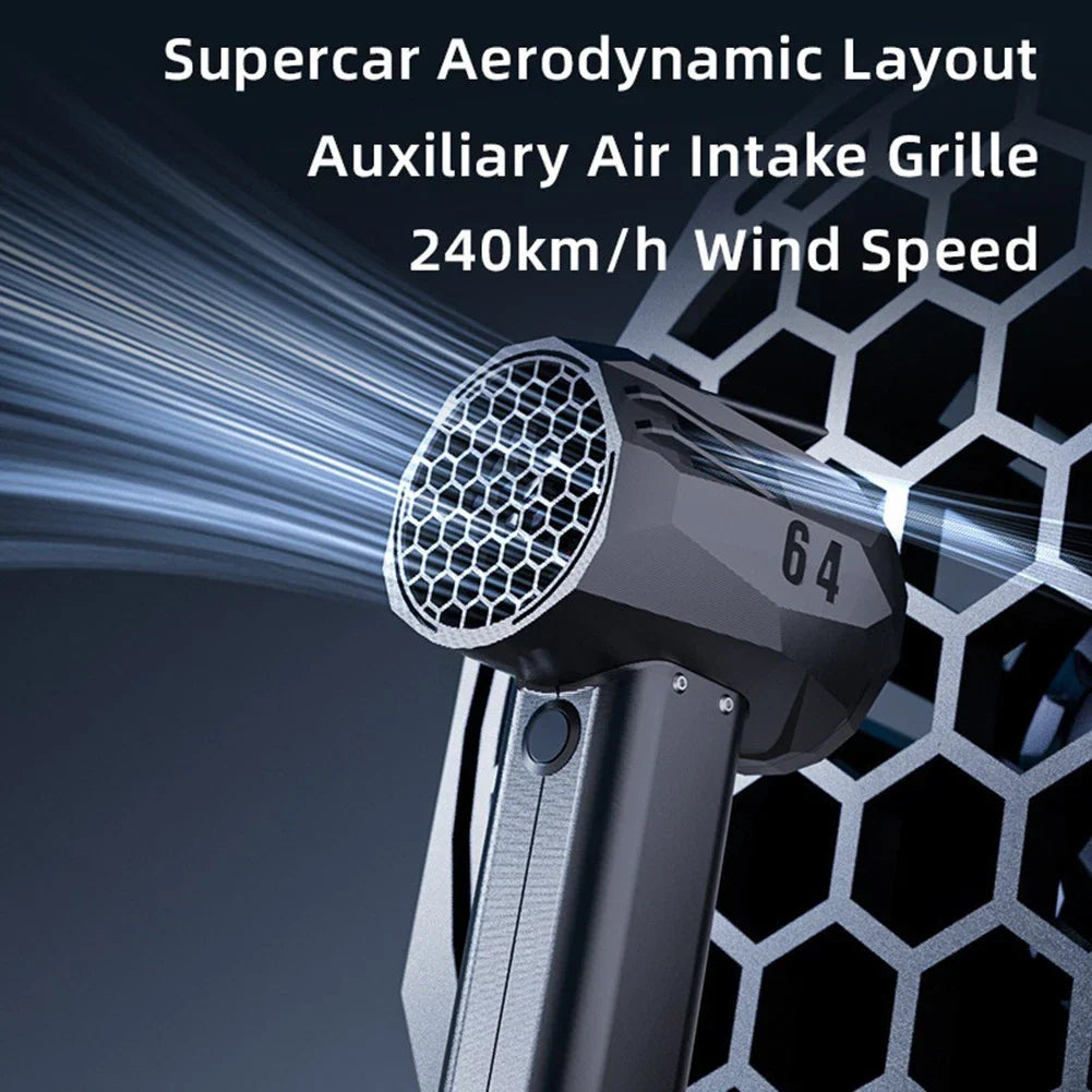 Turbo Fan for Powerful Airflow and Safety Protections