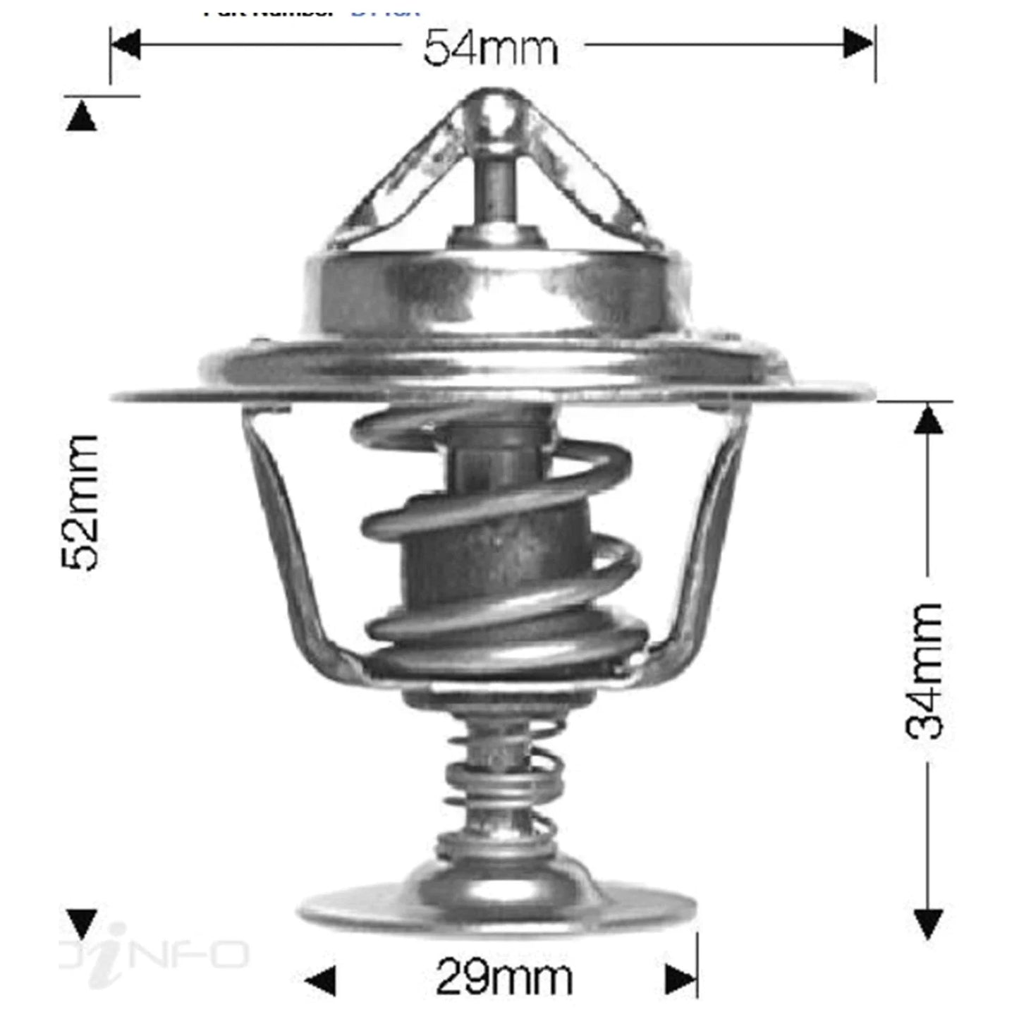 Dayco Thermostat for Mitsubishi Pajero (1984 - 1993)
