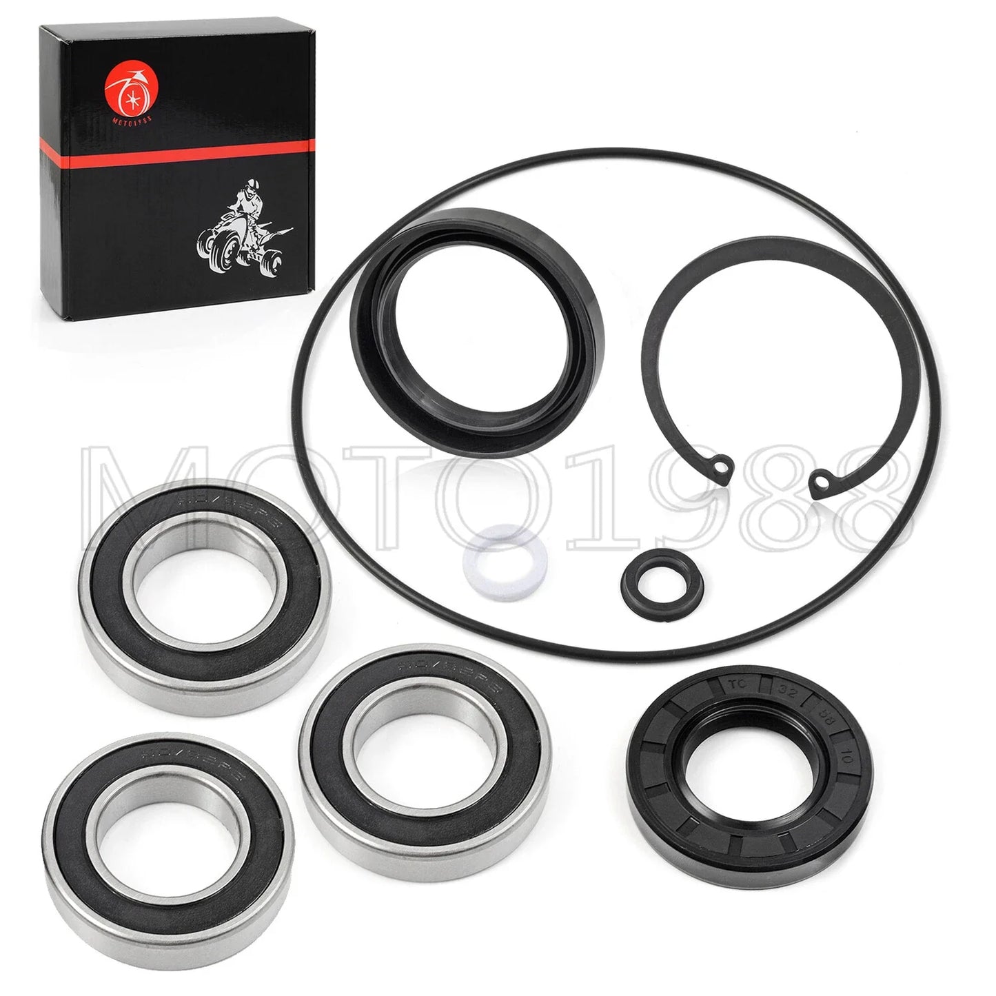 Rear Axle Wheel Bearing Seal for Honda Sportrax 250 TRX250EX 2x4 (2001–2008)