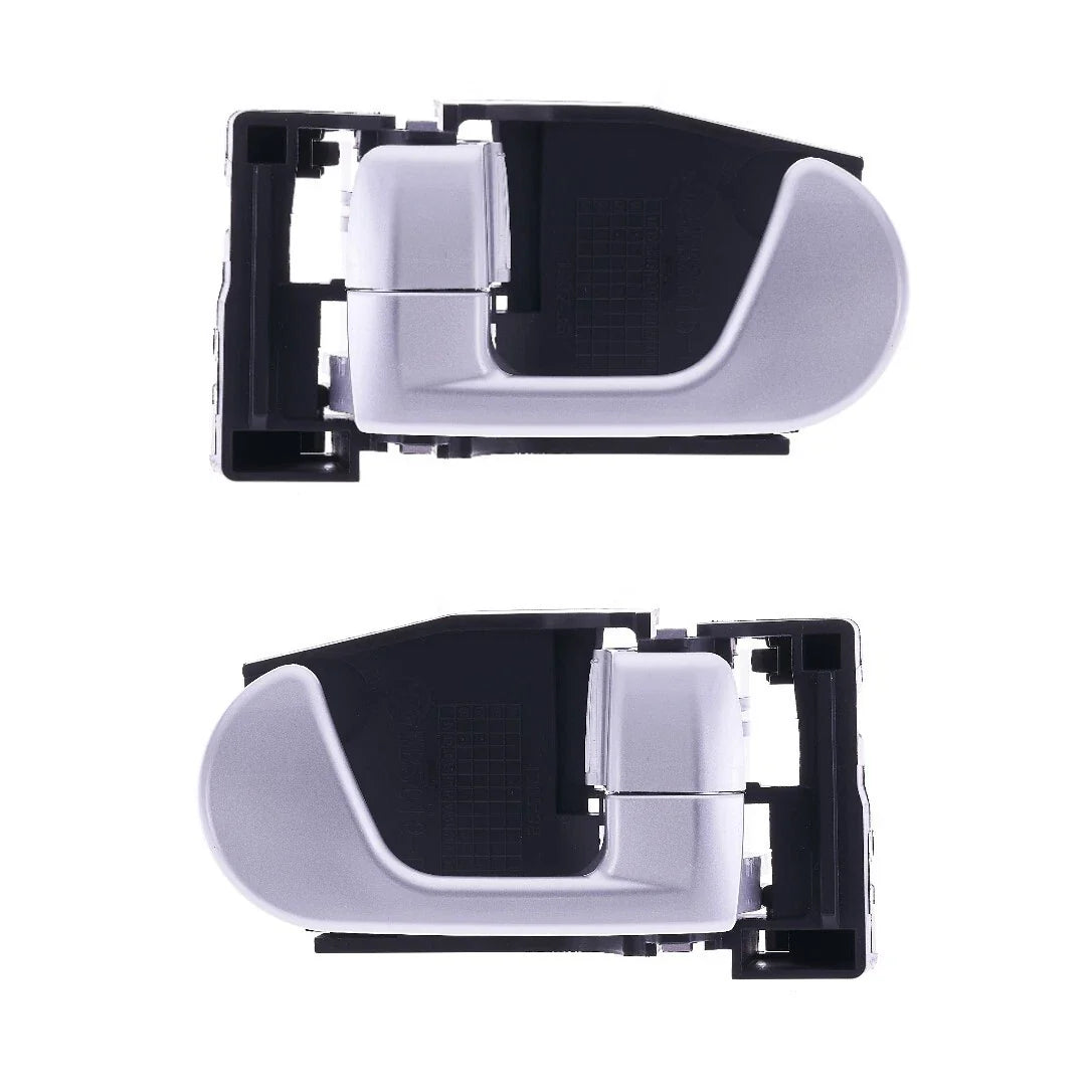2 x Front Inner Door Handle Silver for Mitsubishi 380 (2004–2008)