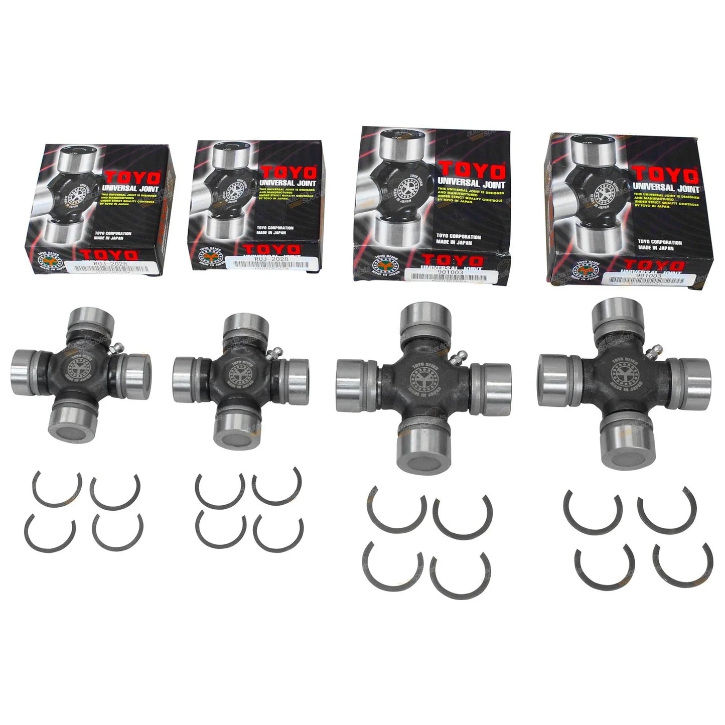 Set 4x Uni Joint Kit for Ford Maverick DA 4x4 Y60
