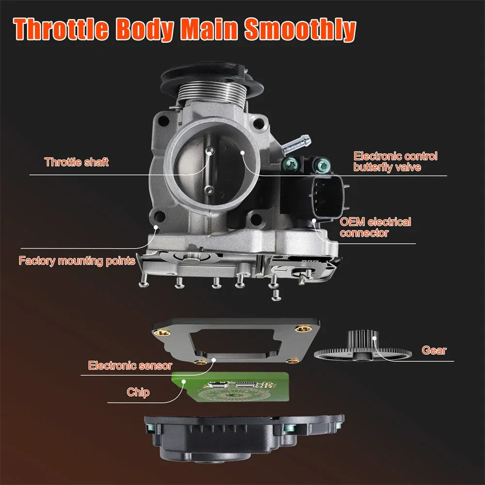 Throttle Body Assembly for Chevrolet Matiz Spark (2005-2010)