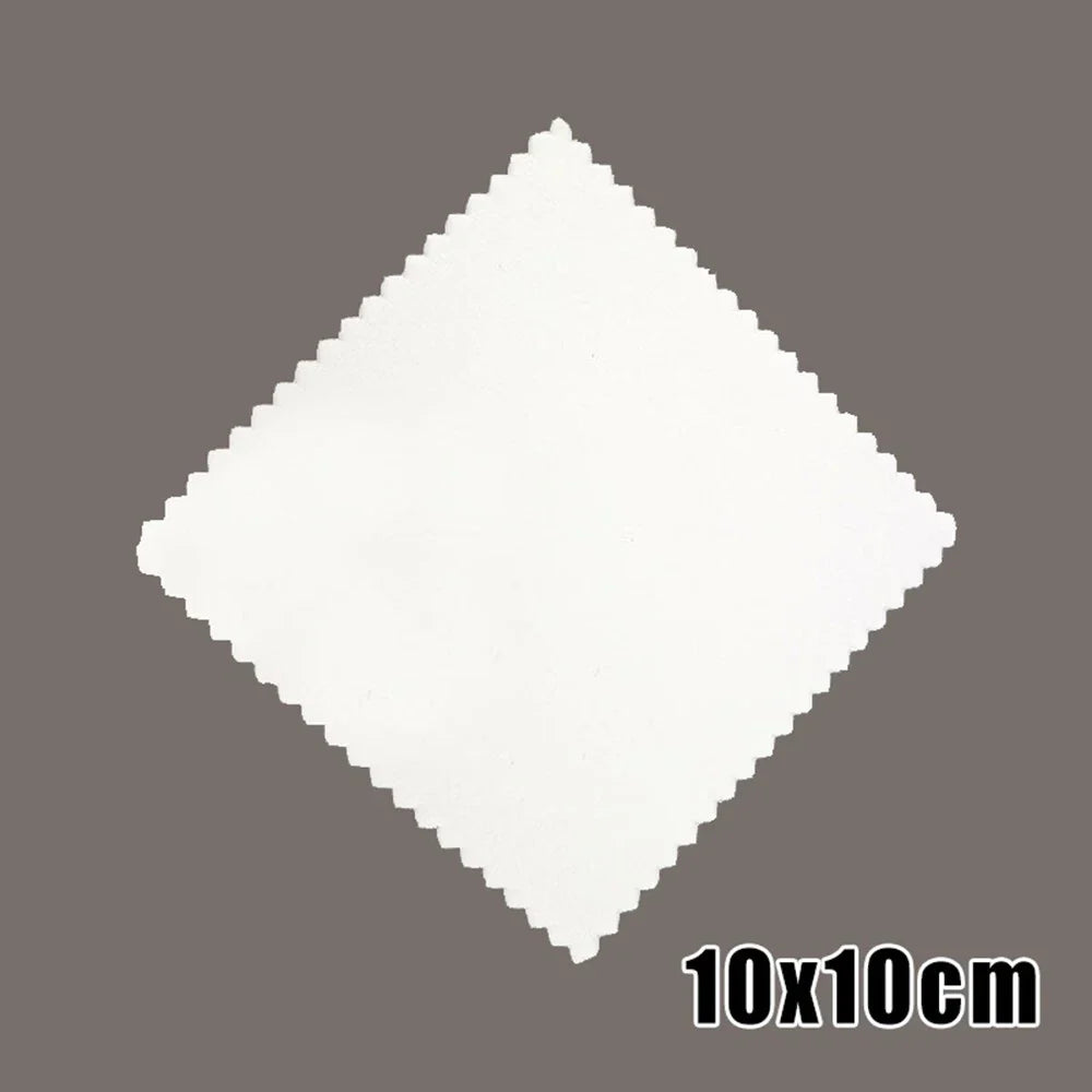 100 x Lint Cloth Microfiber for Nano Ceramic Car Glass Coating 10x10CM