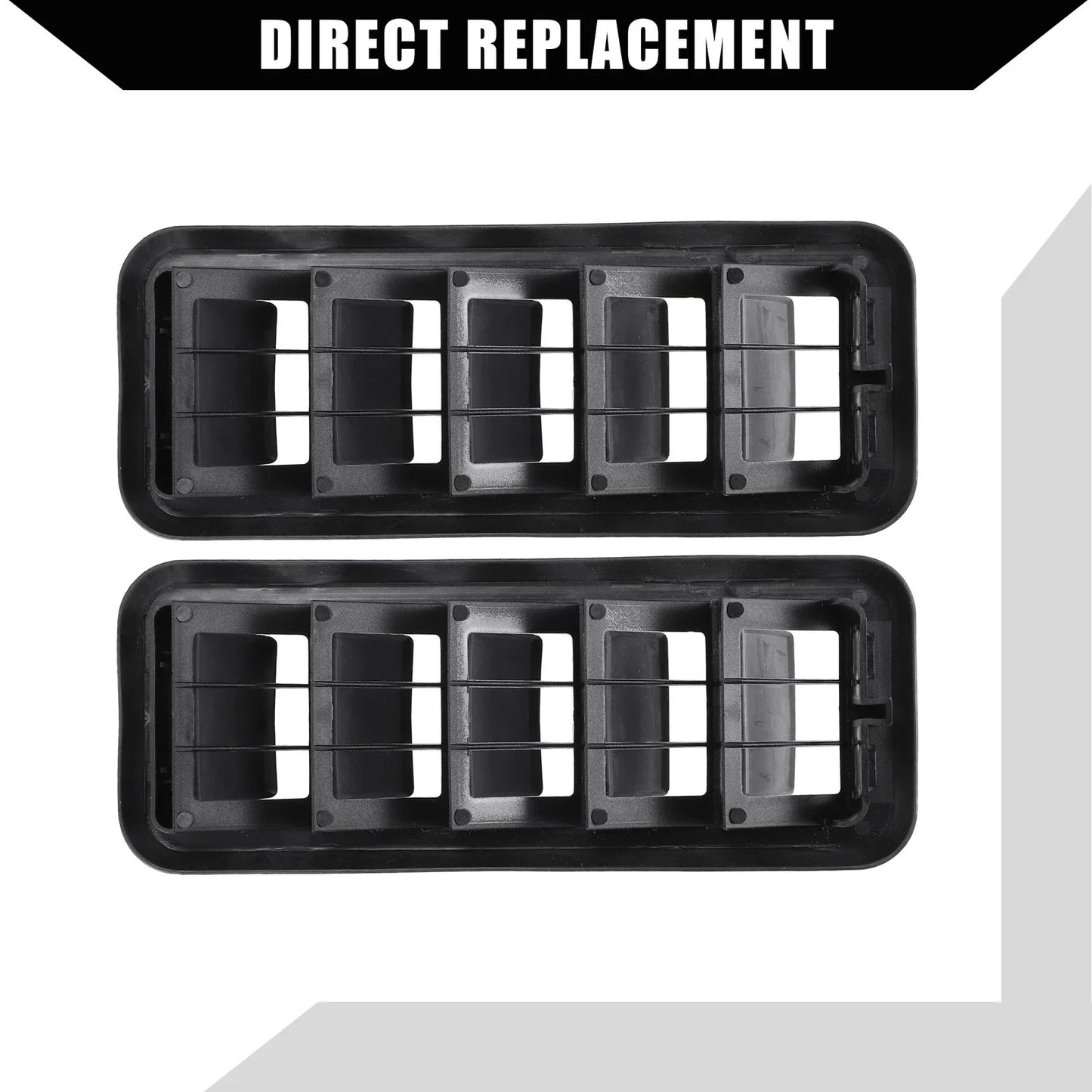 Back Panel Air Vent Grille for GMC Chevrolet Silverado 2 x Pieces