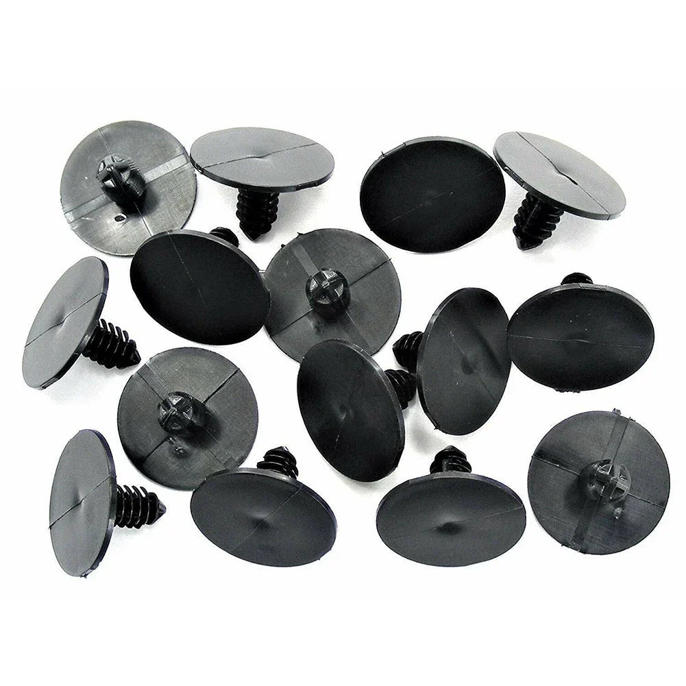 16x Hood Insulation Retainer Pad Clip for 1/4in Hole-2in Dia for Car/Truck