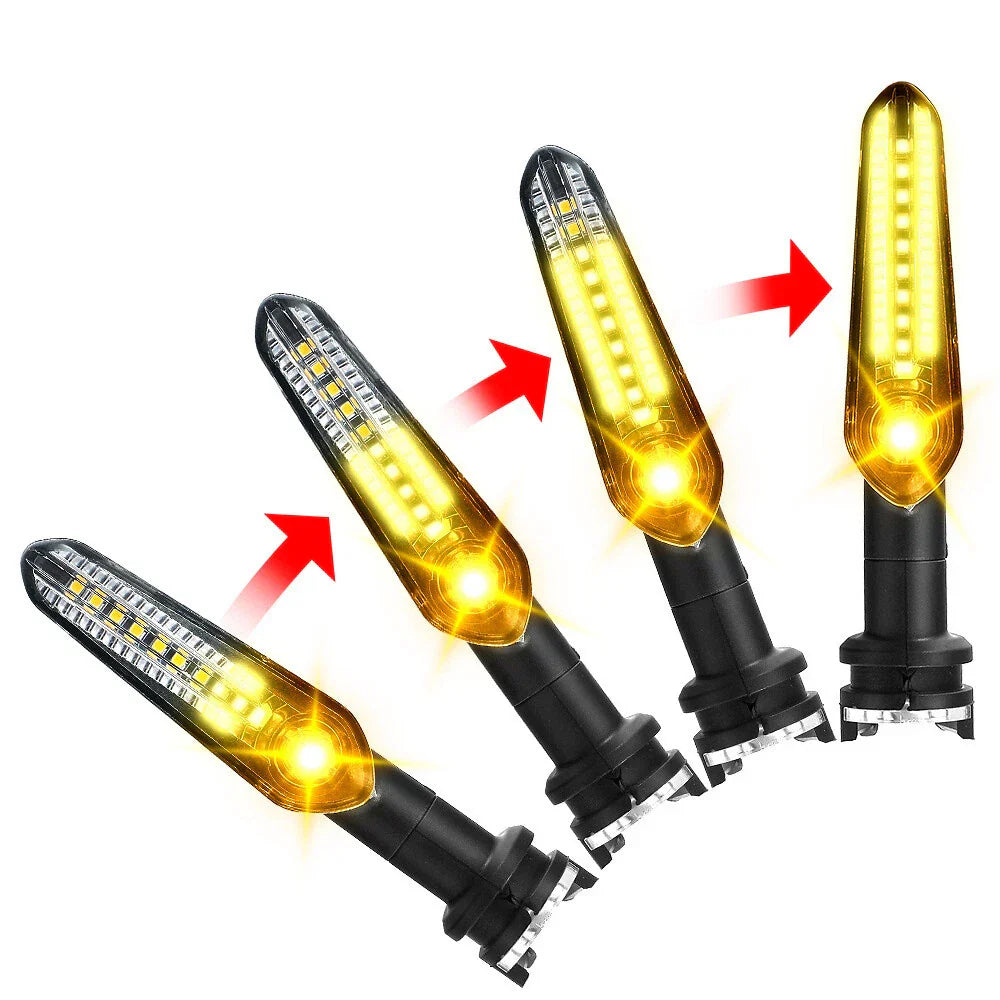 LED Turn Signal Lights for Yamaha MT07 MT09 Tracer 700 XJ6 FZ6 YZF R15 XSR