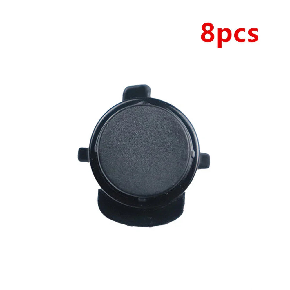 8x Black Car Parking Sensor Blind Cover Caps for Mercedes-Benz C300 CLS450 E450