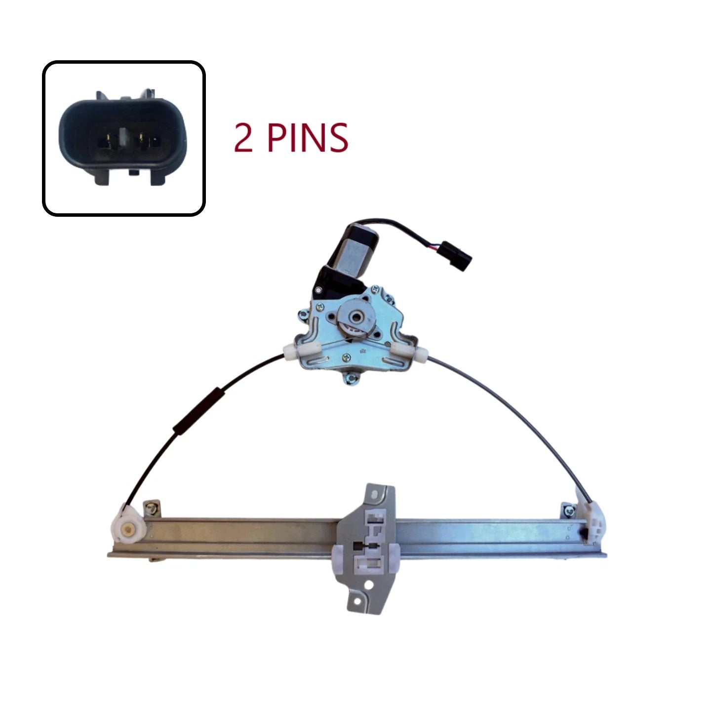 Front Right Window Regulator W/ Motor 2 Pins for Hyundai Getz TB 3 Door (2002–2011)