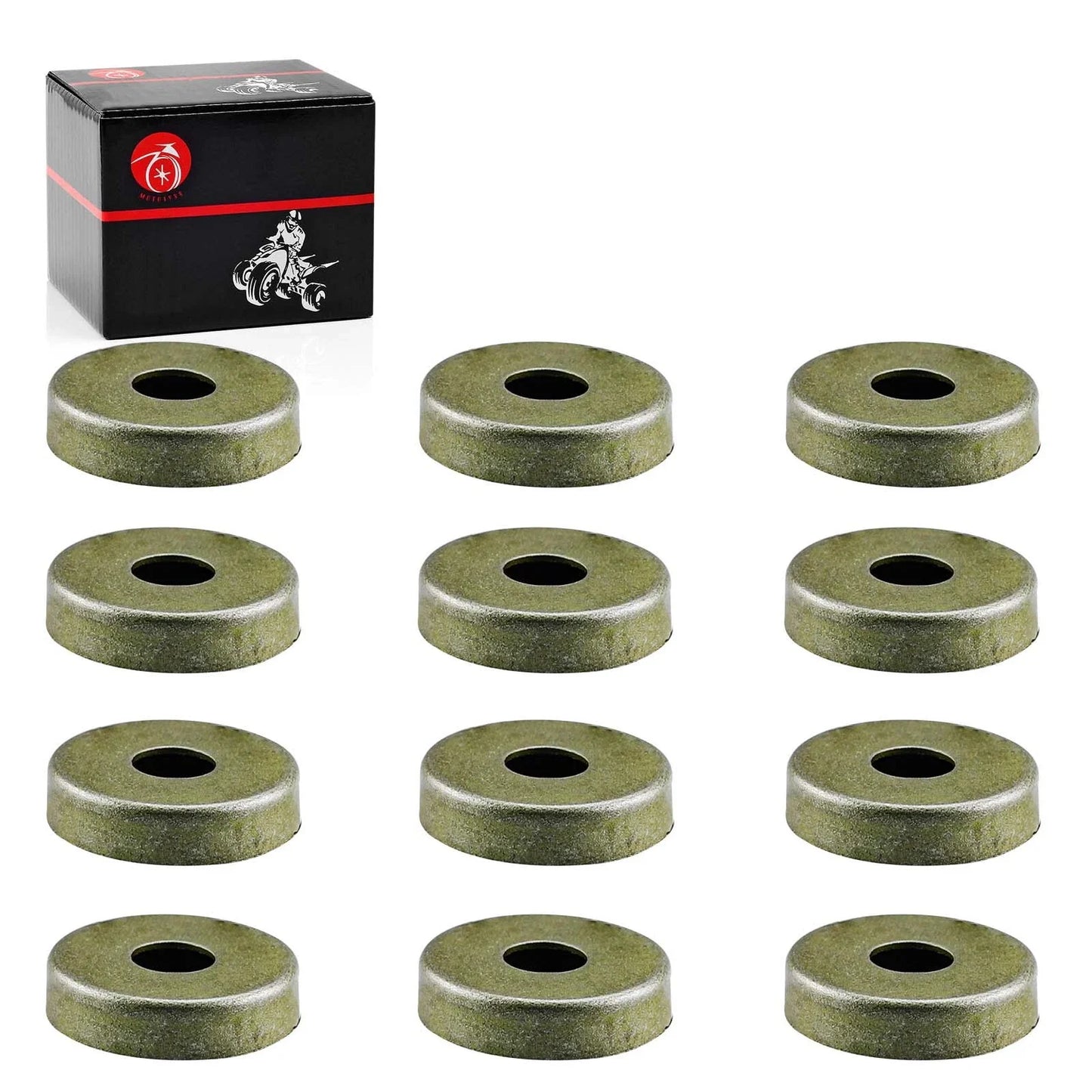 12x A Arm Dust Cover Seal Caps Kit for Yamaha YFZ450 YFZ 450 (2004–2013)